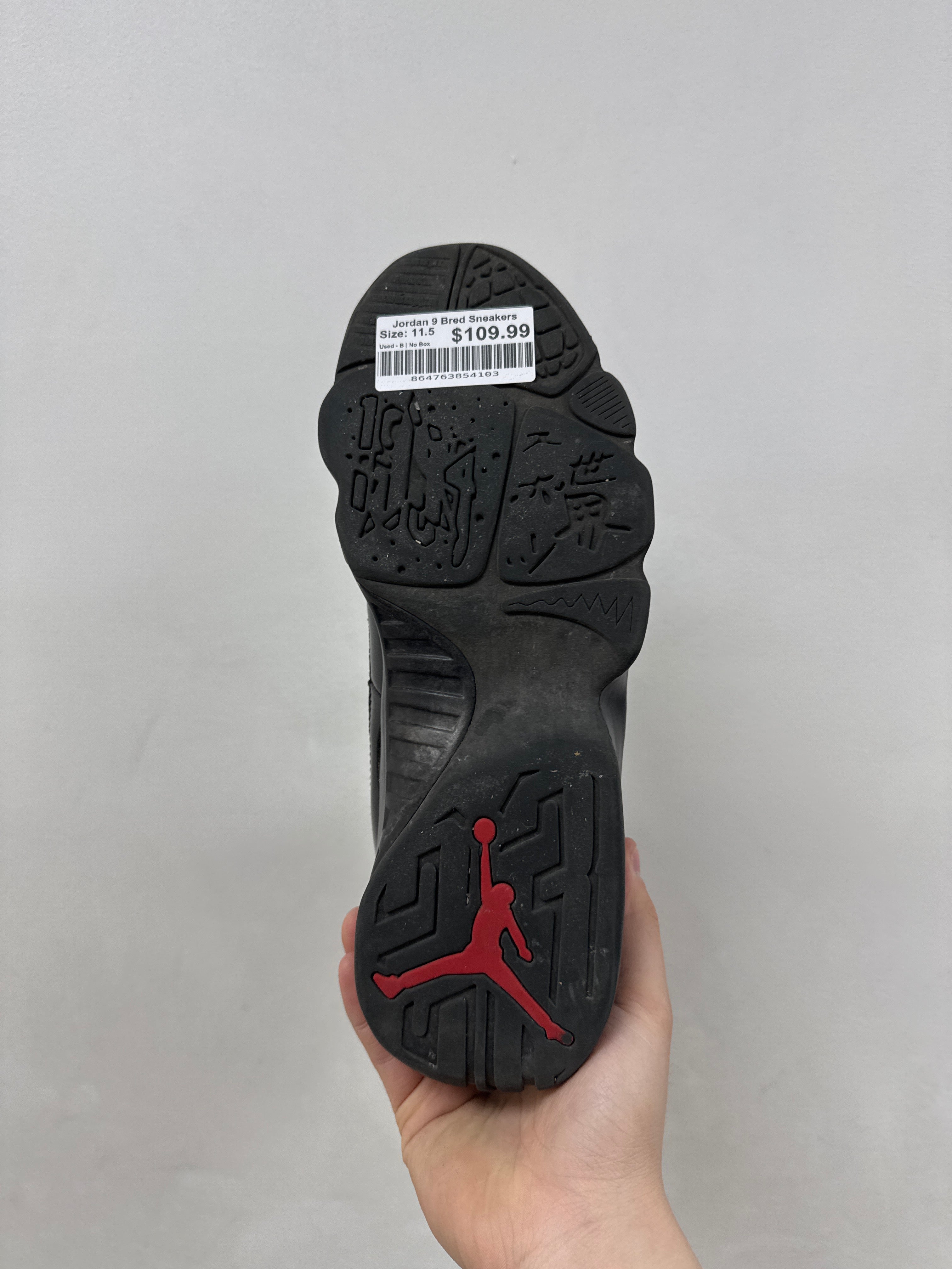 Jordan 9 Bred Sneakers