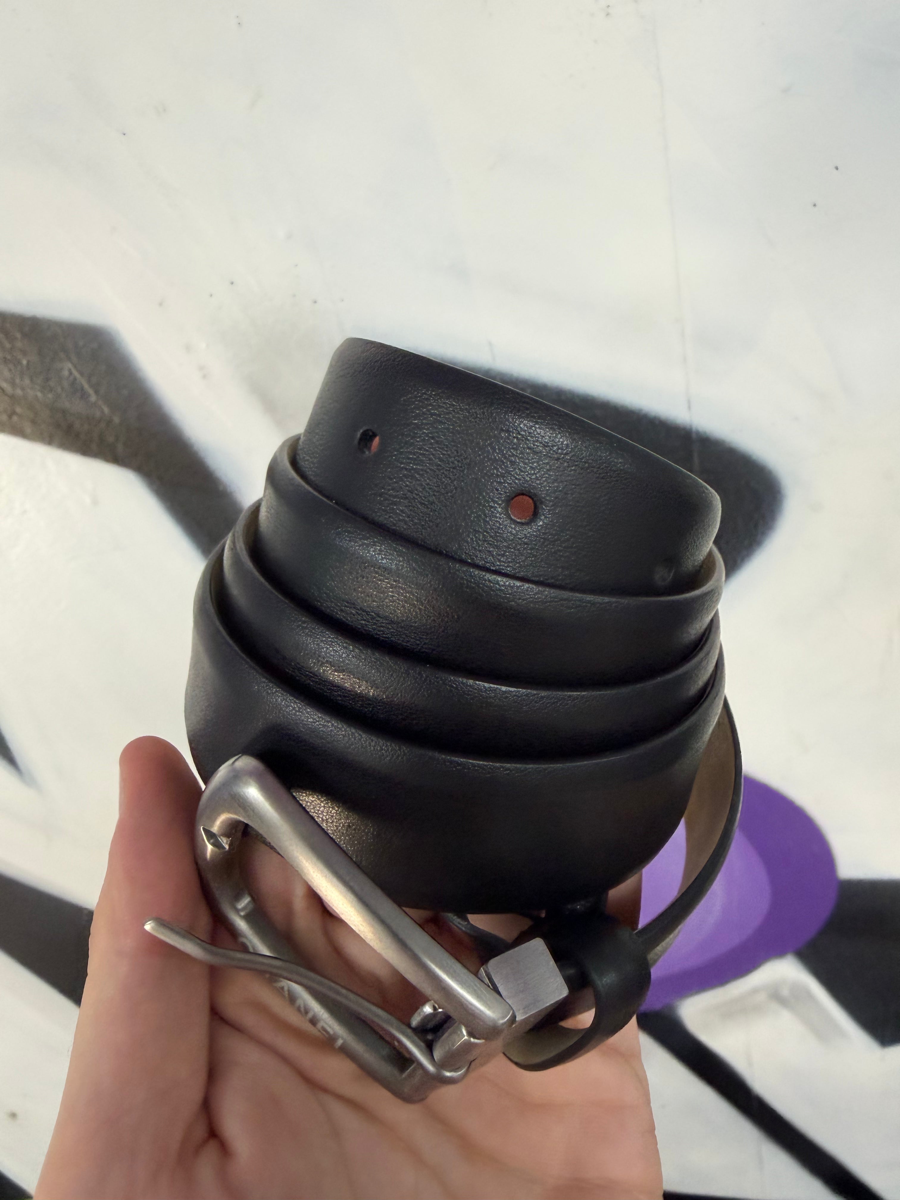 Chanel Black Uniform Belt