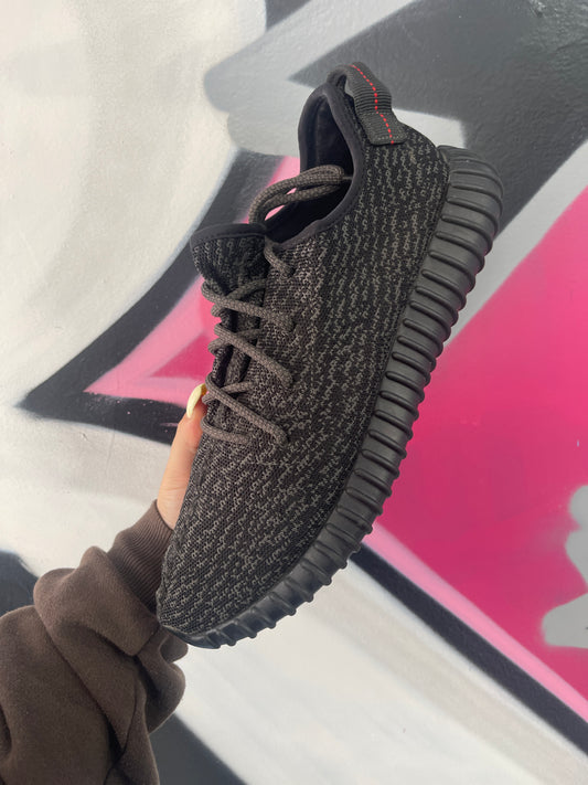 YZY 350 Pirate Black Used With Box