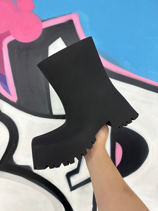 Balenciaga Trooper Boots Black  New With Box