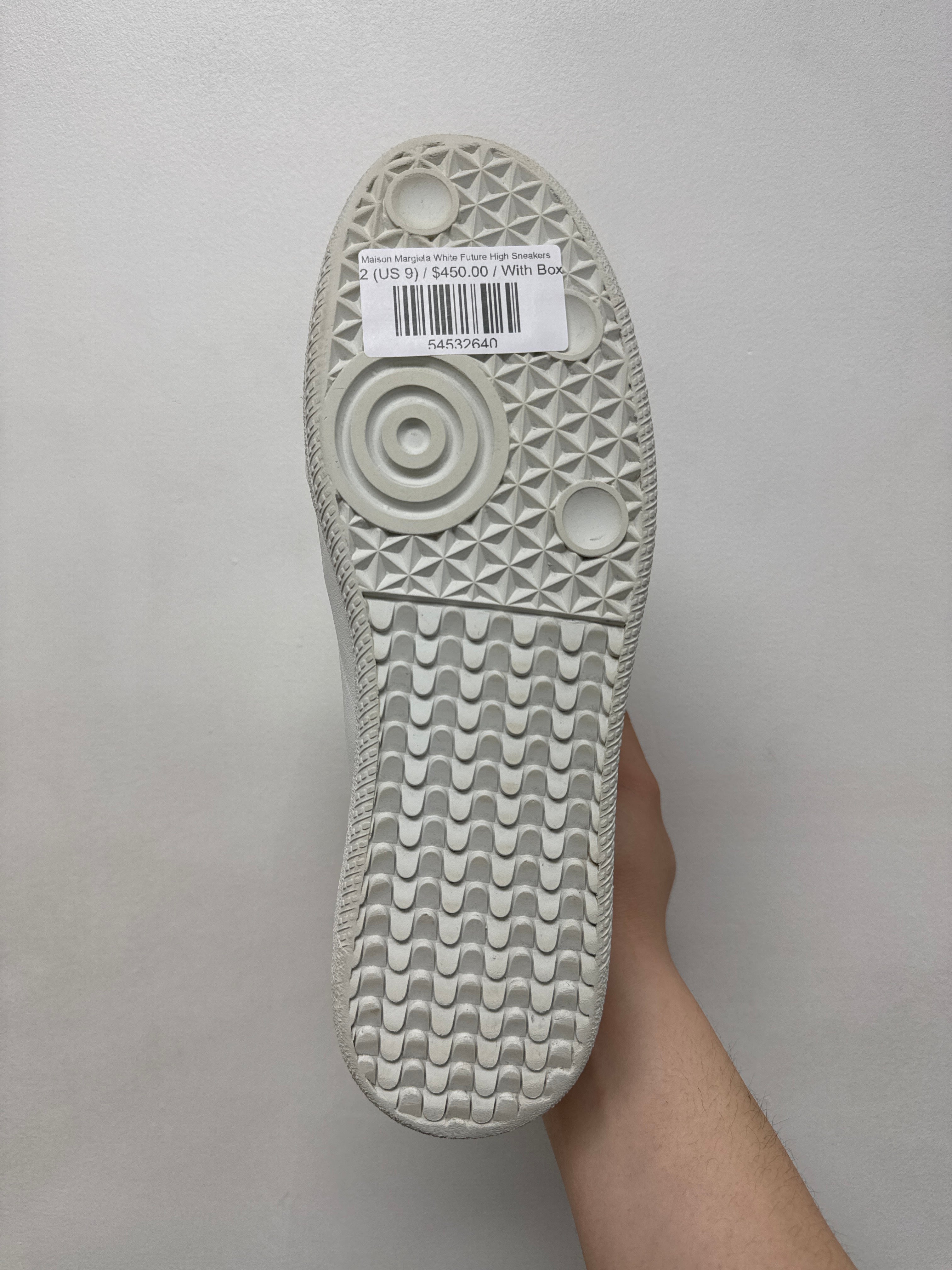 Maison Margiela White Future High Sneakers