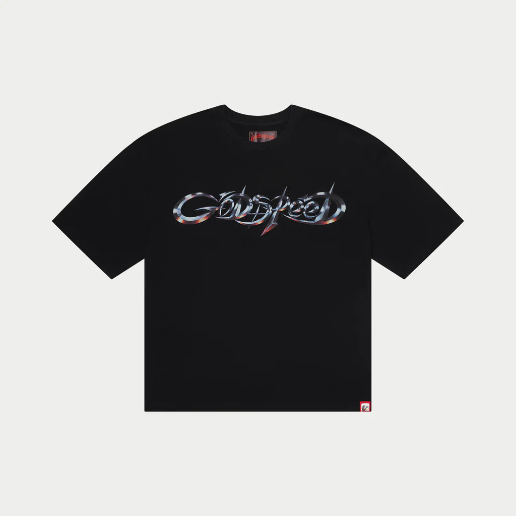 Godspeed 'New Age Logo' Black Tee