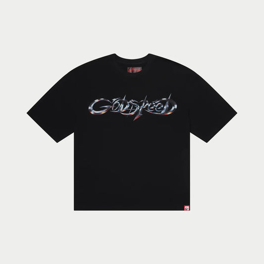 Godspeed 'New Age Logo' Black Tee