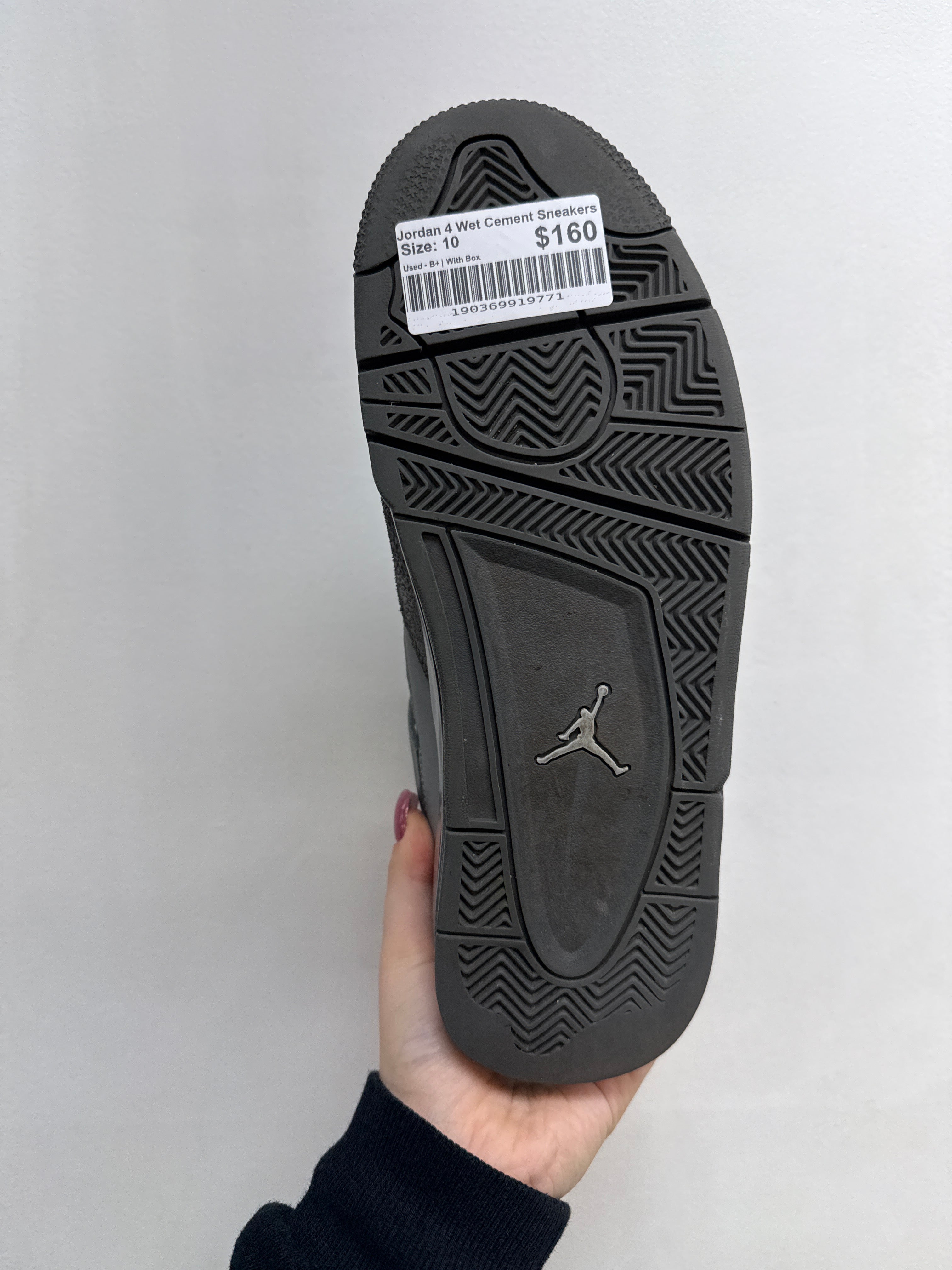Jordan 4 Wet Cement Sneakers