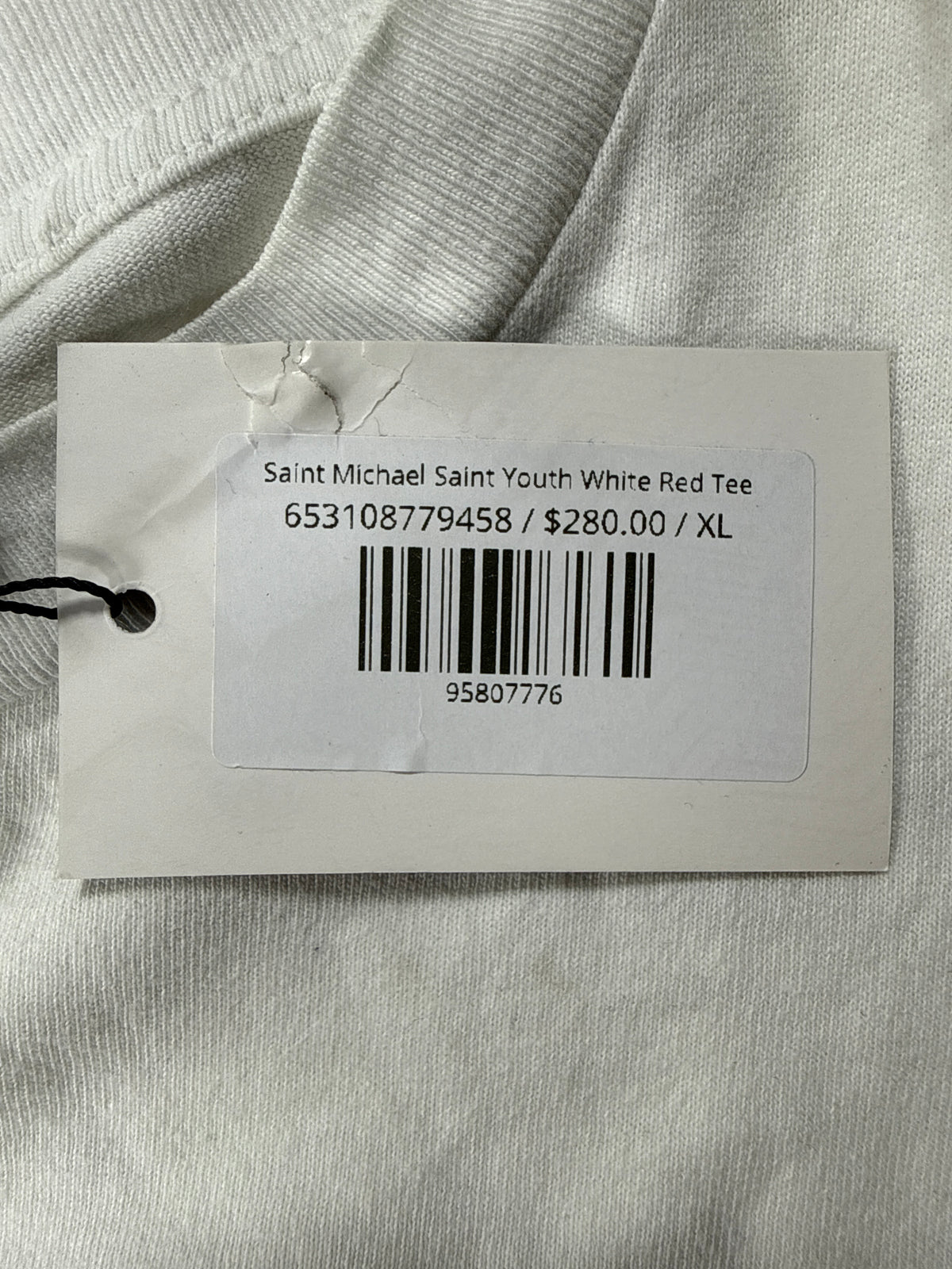 Saint Michael Saint Youth White Red Tee
