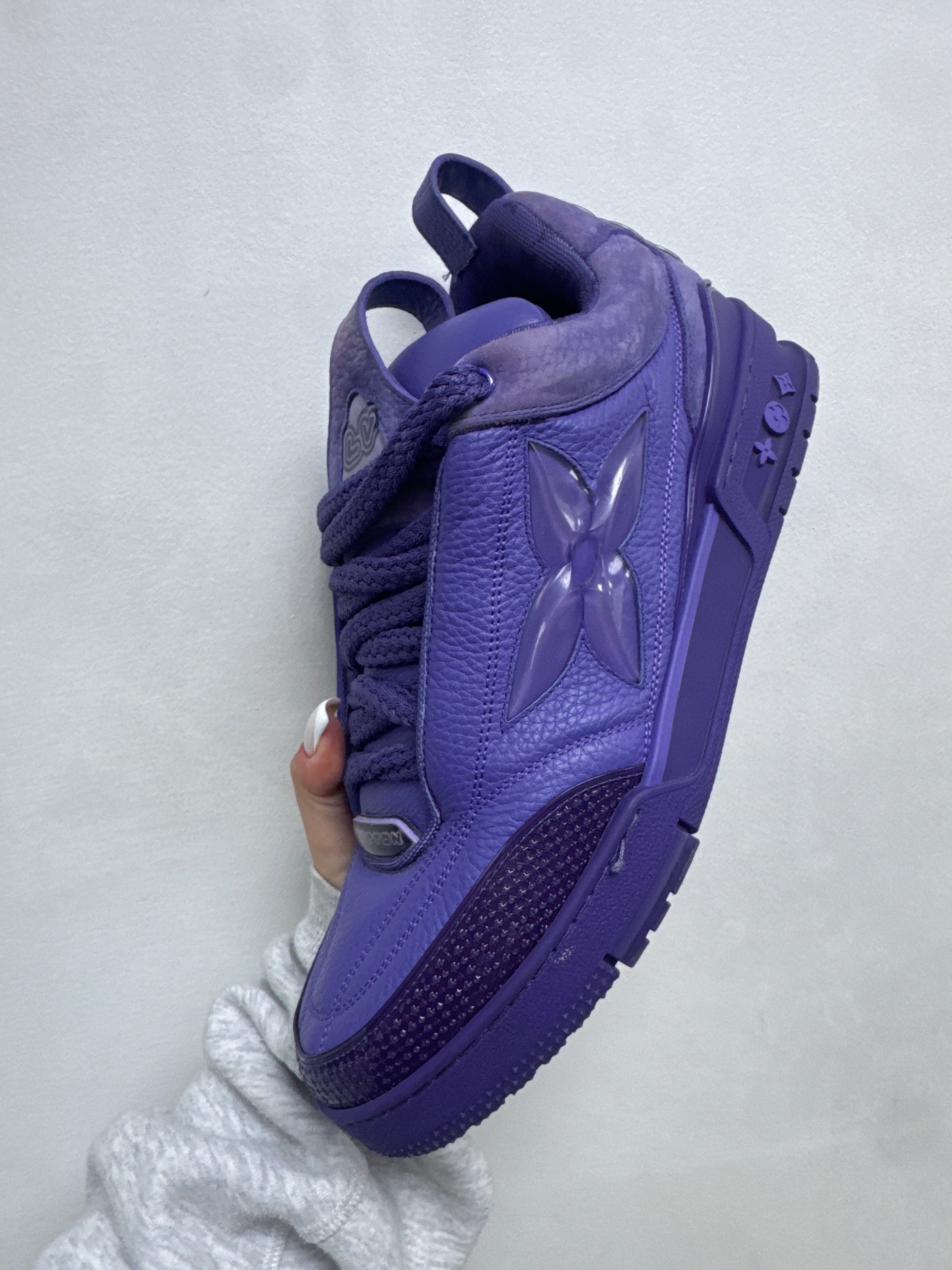Louis Vuitton Purple Skate Sneakers