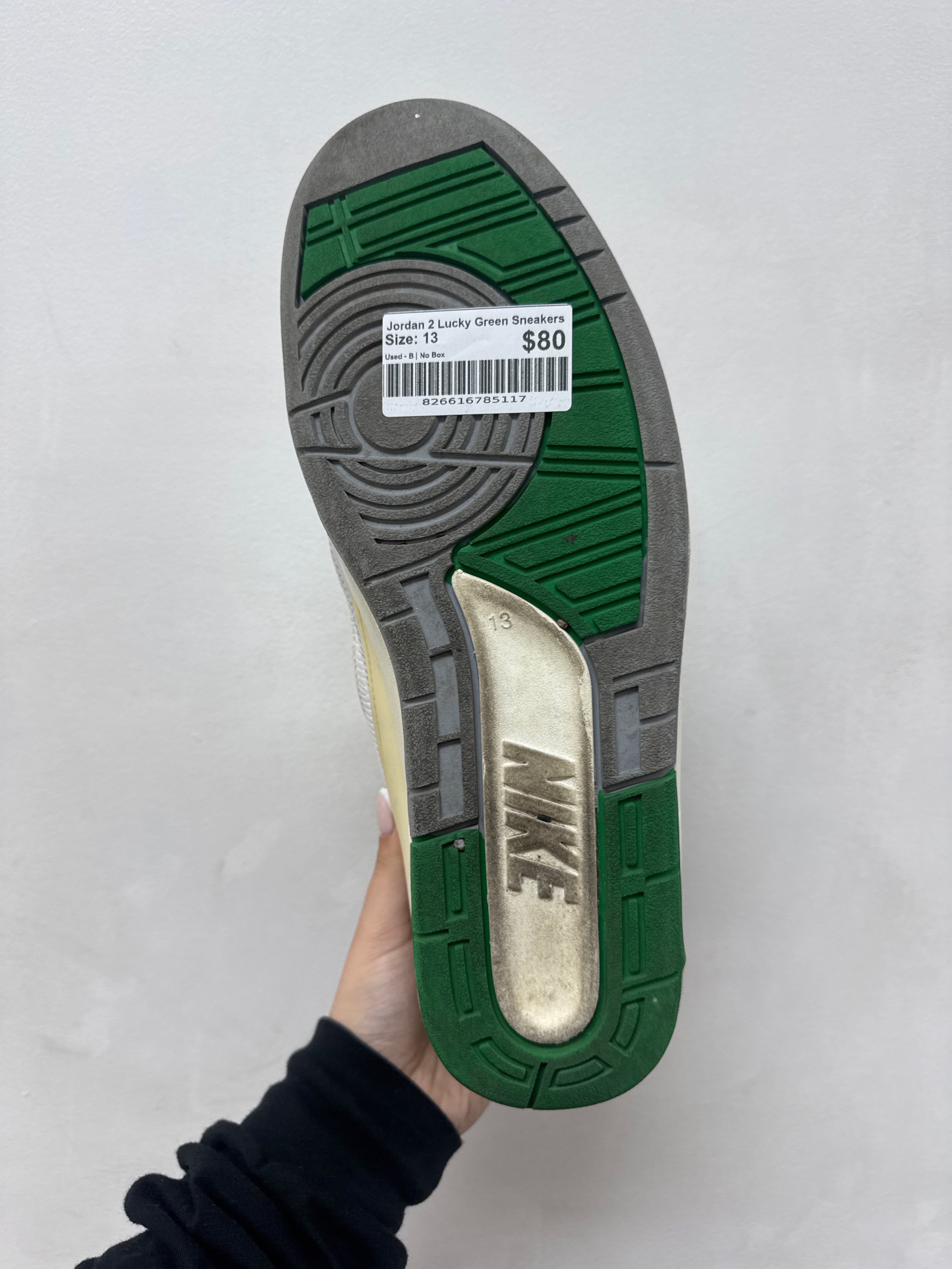Jordan 2 Lucky Green Sneakers