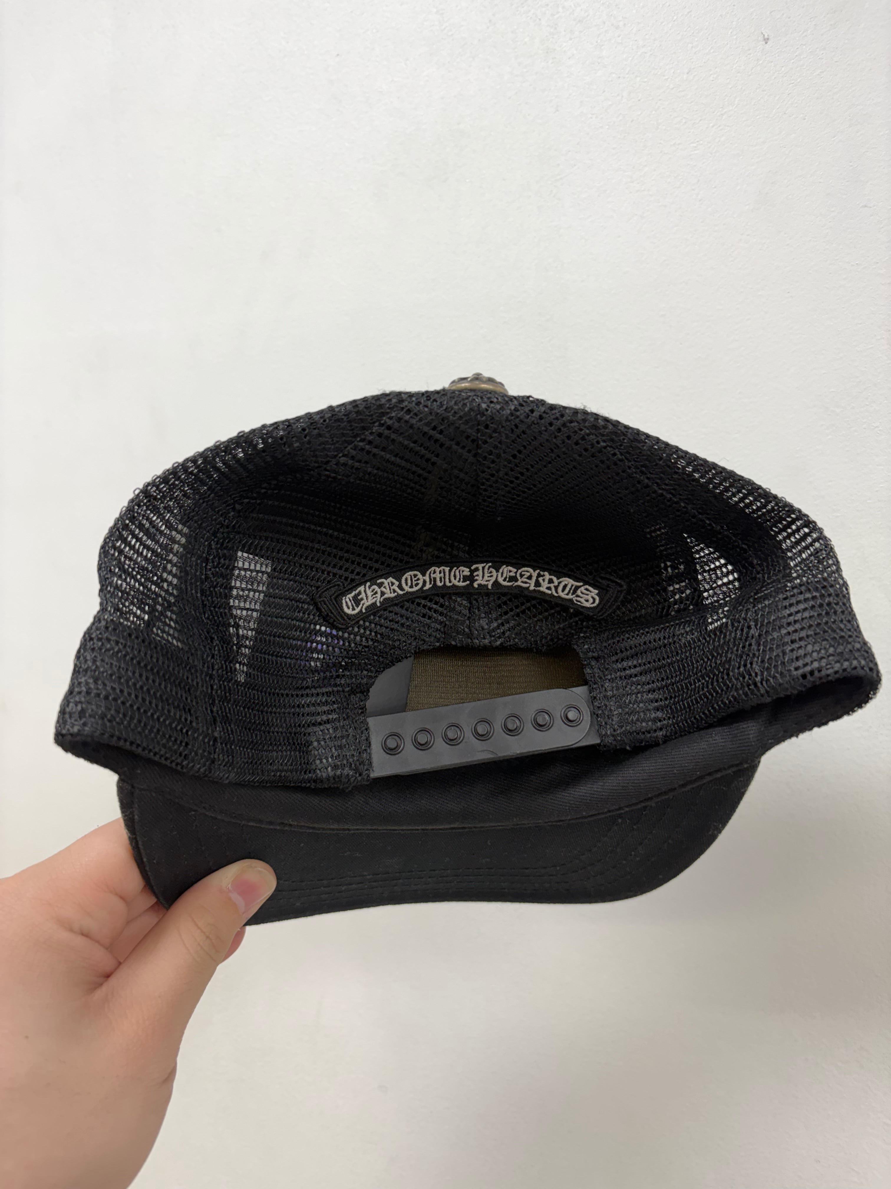Chrome Hearts Matty Boy Black Chomper Cap