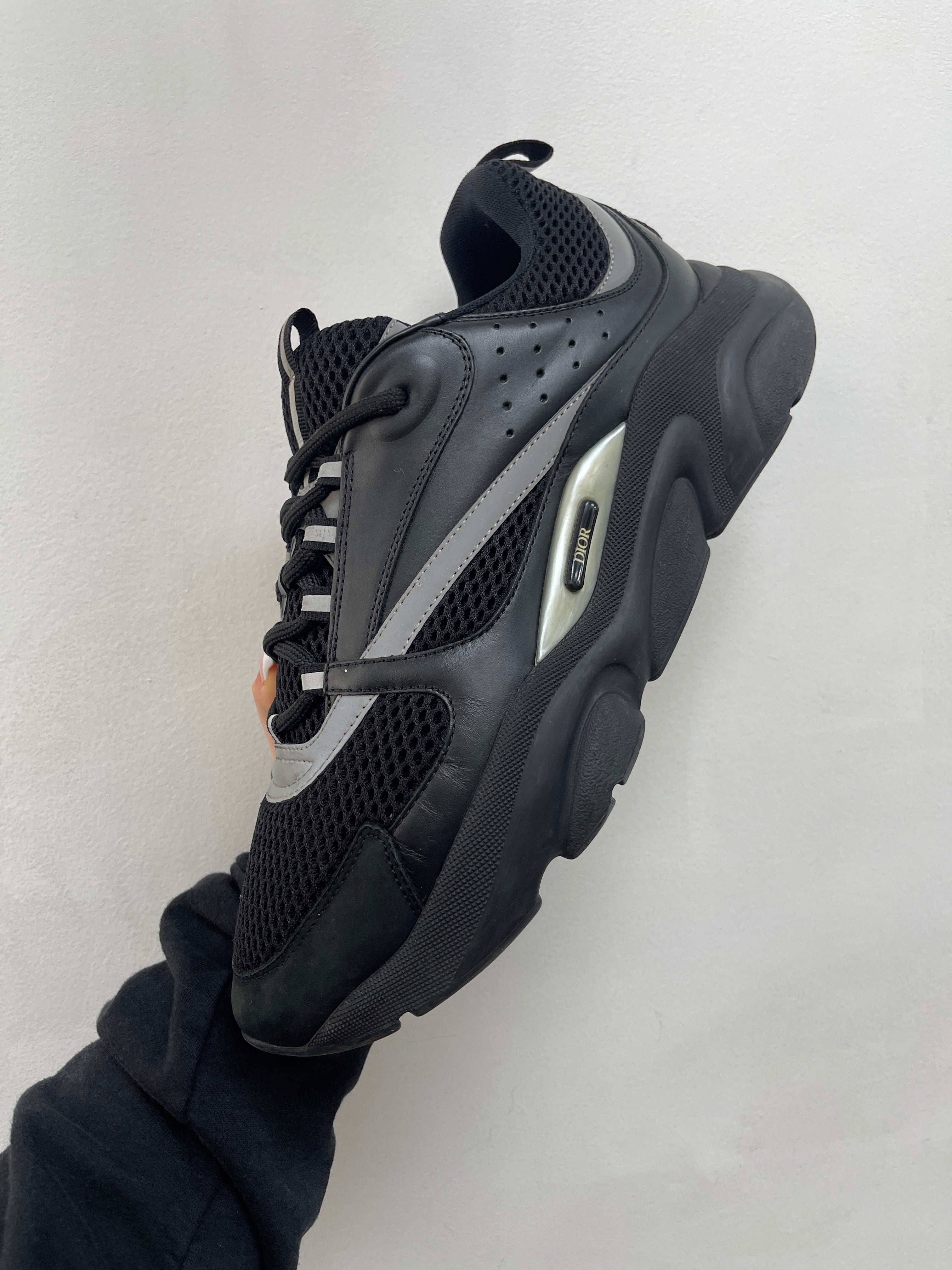 Dior B22 Triple Black Sneakers