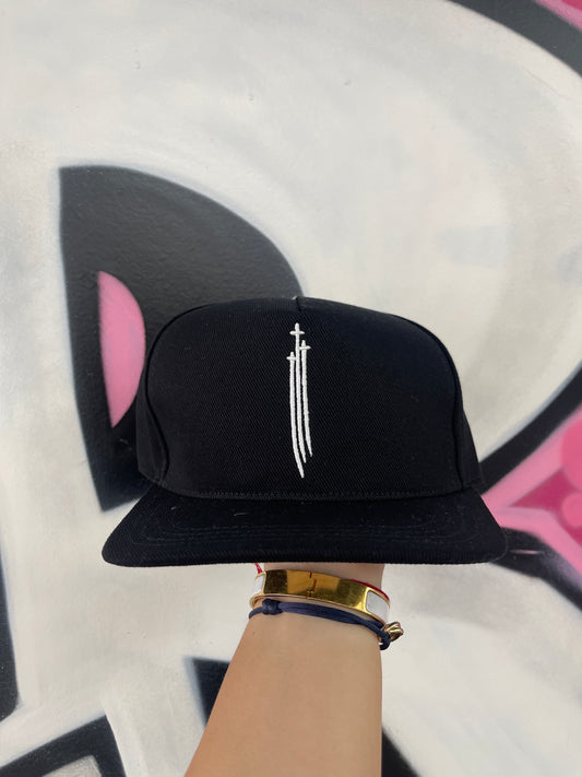 Chrome Hearts Dagger Baseball Trucker Black New One Size N/A