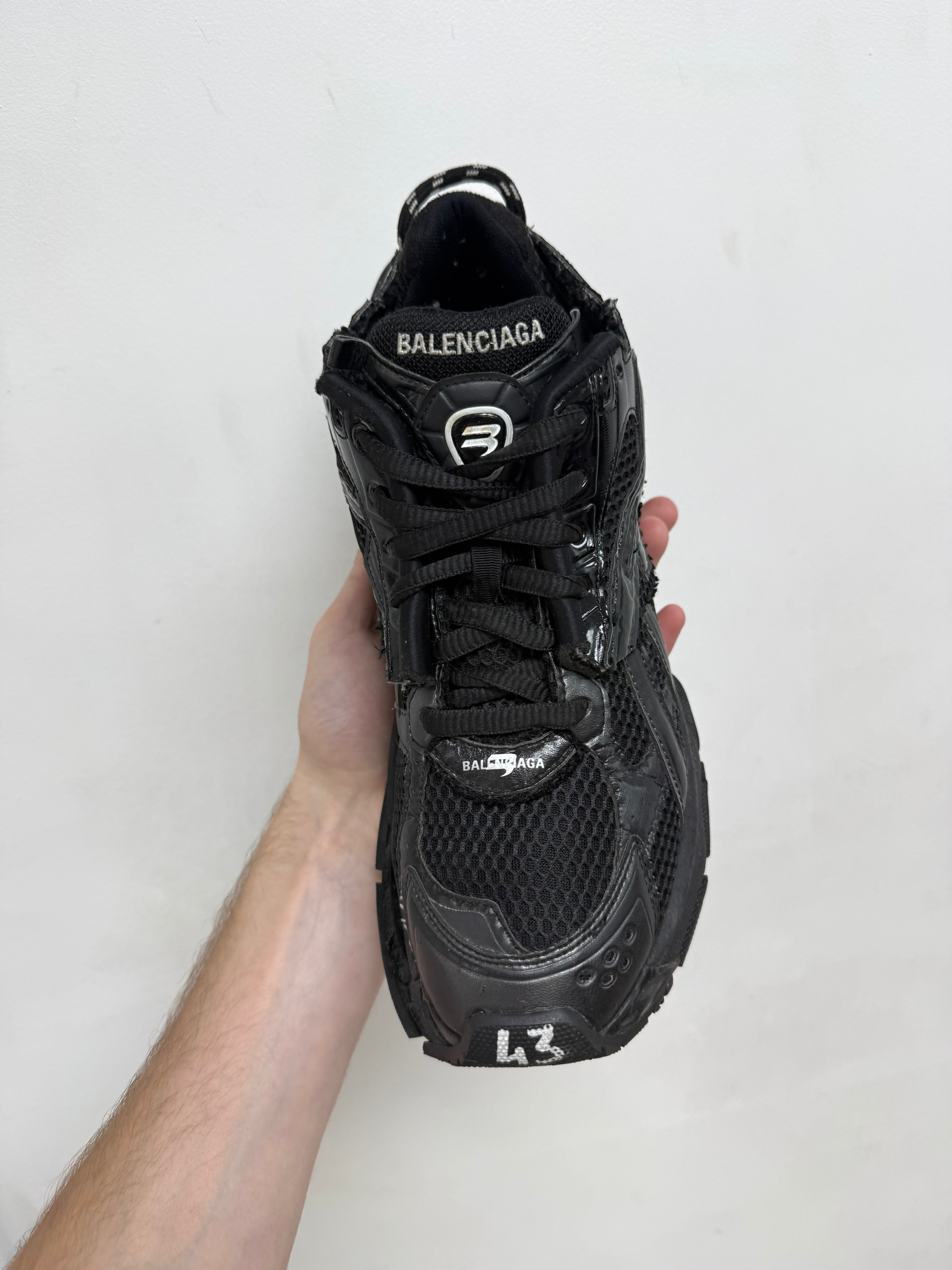 Balenciaga Triple Black Runner Sneakers
