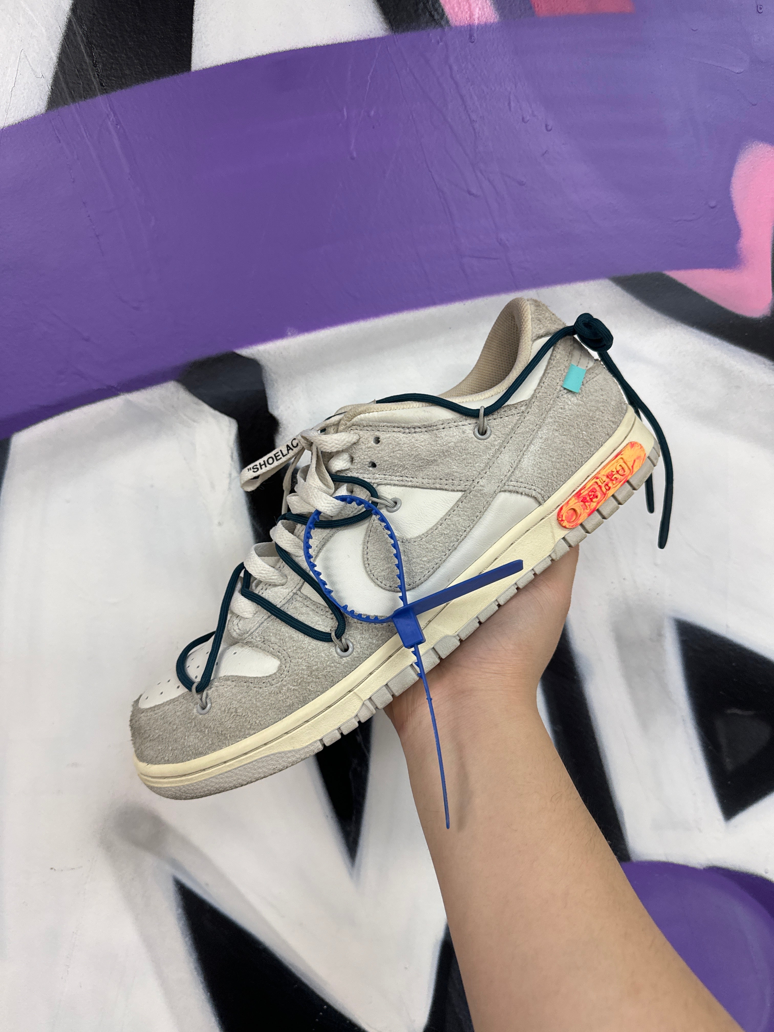 Nike Off White Dunk Low Lot 16 Sneakers