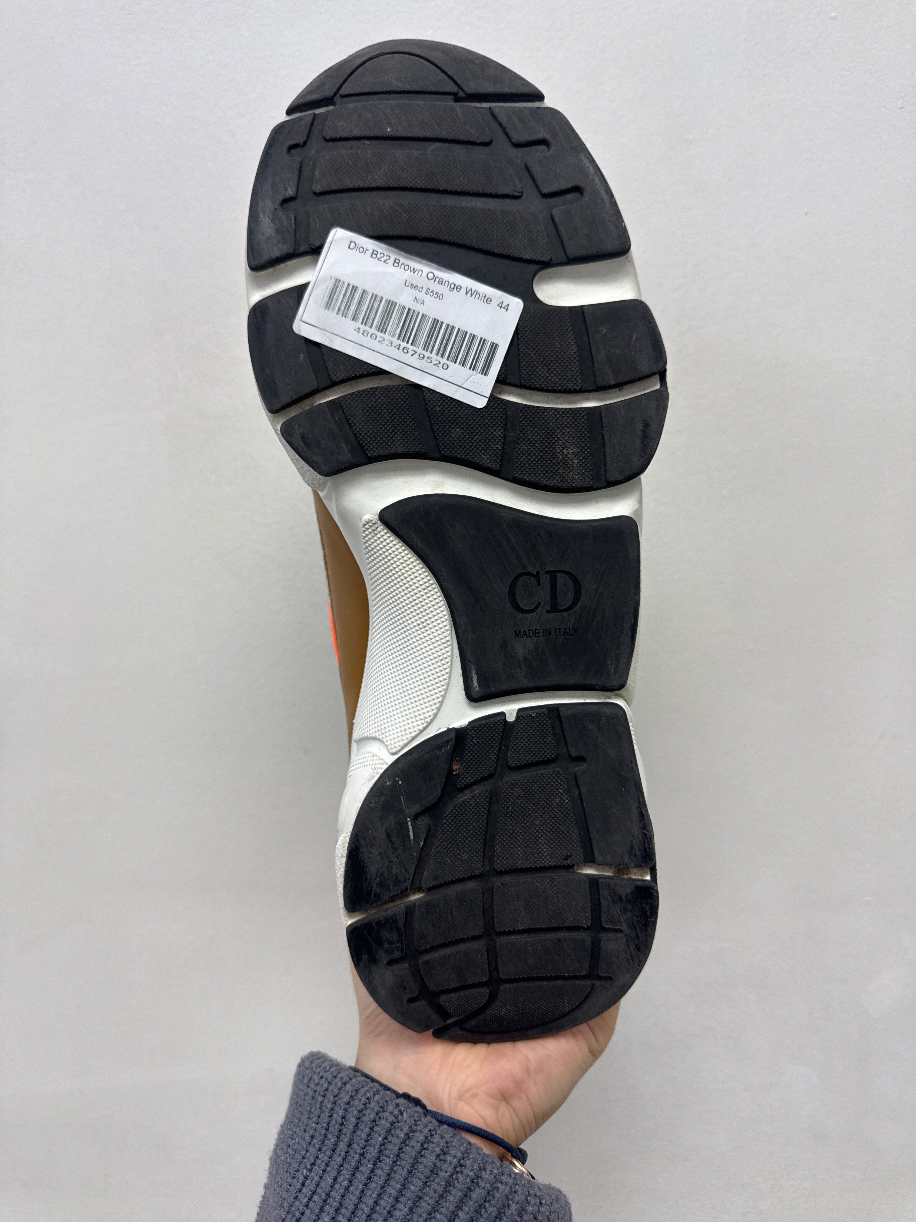 Dior B22 Brown Orange White  Used 44 N/A