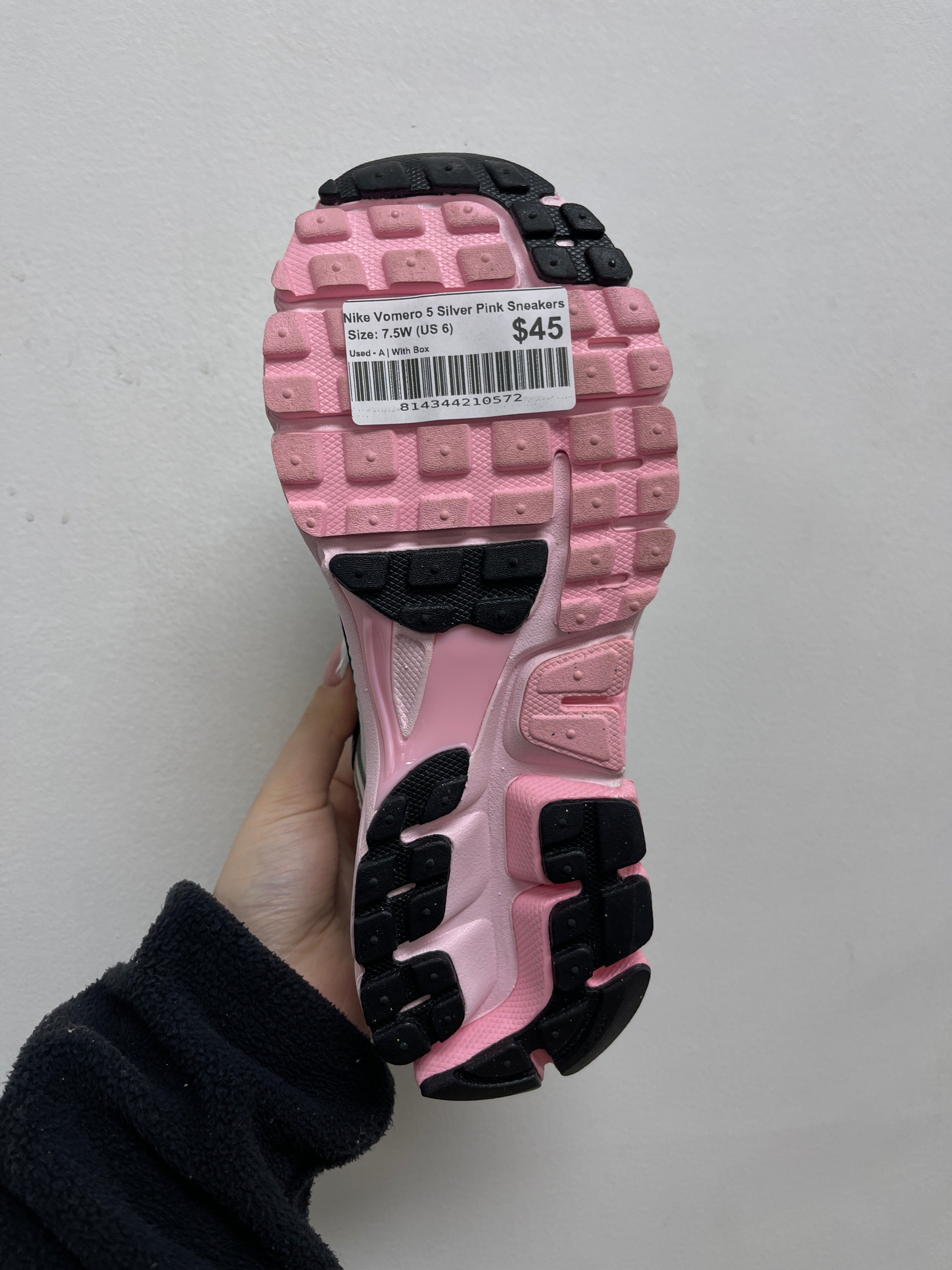 Nike Vomero 5 Silver Pink Sneakers