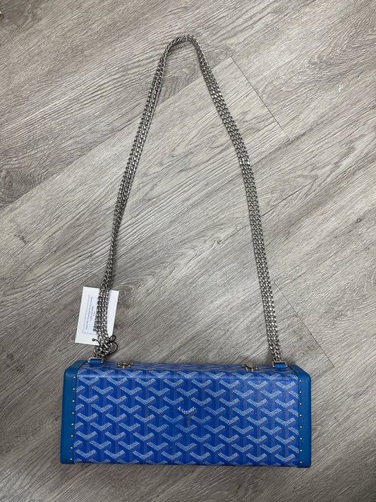 Goyard Saint Honore Clutch Sky Blue Lightly Worn No Box