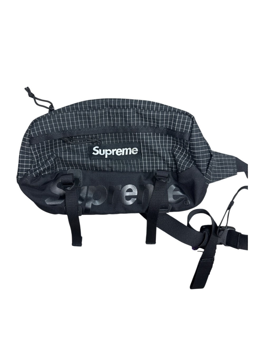 Supreme Waist Black Bag