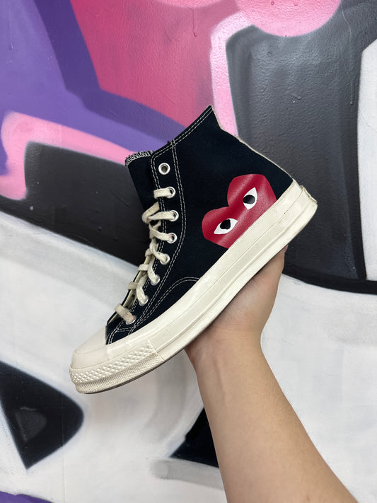 CDG Converse Hi Sneakers