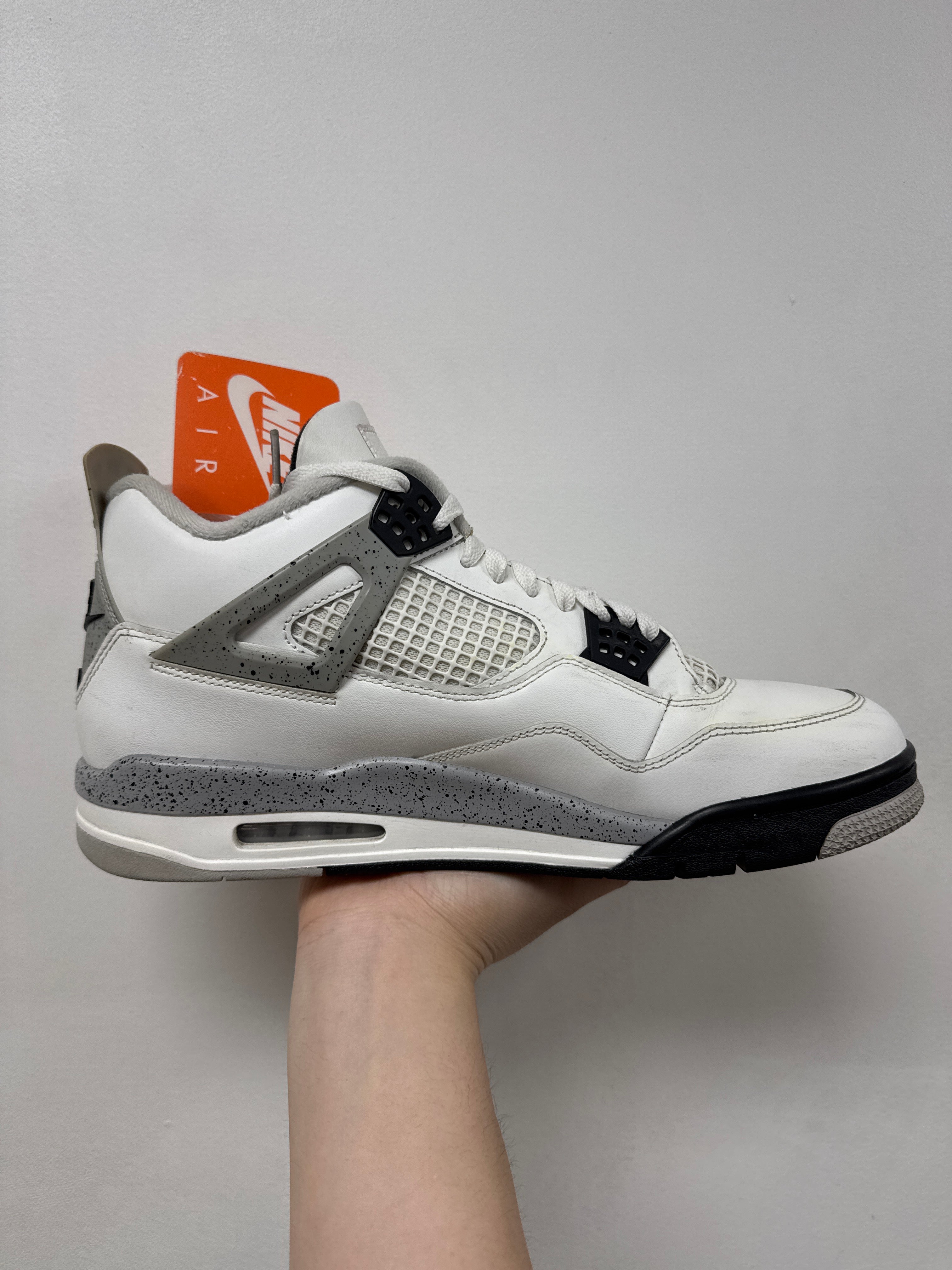 Jordan 4 White Cement Sneakers
