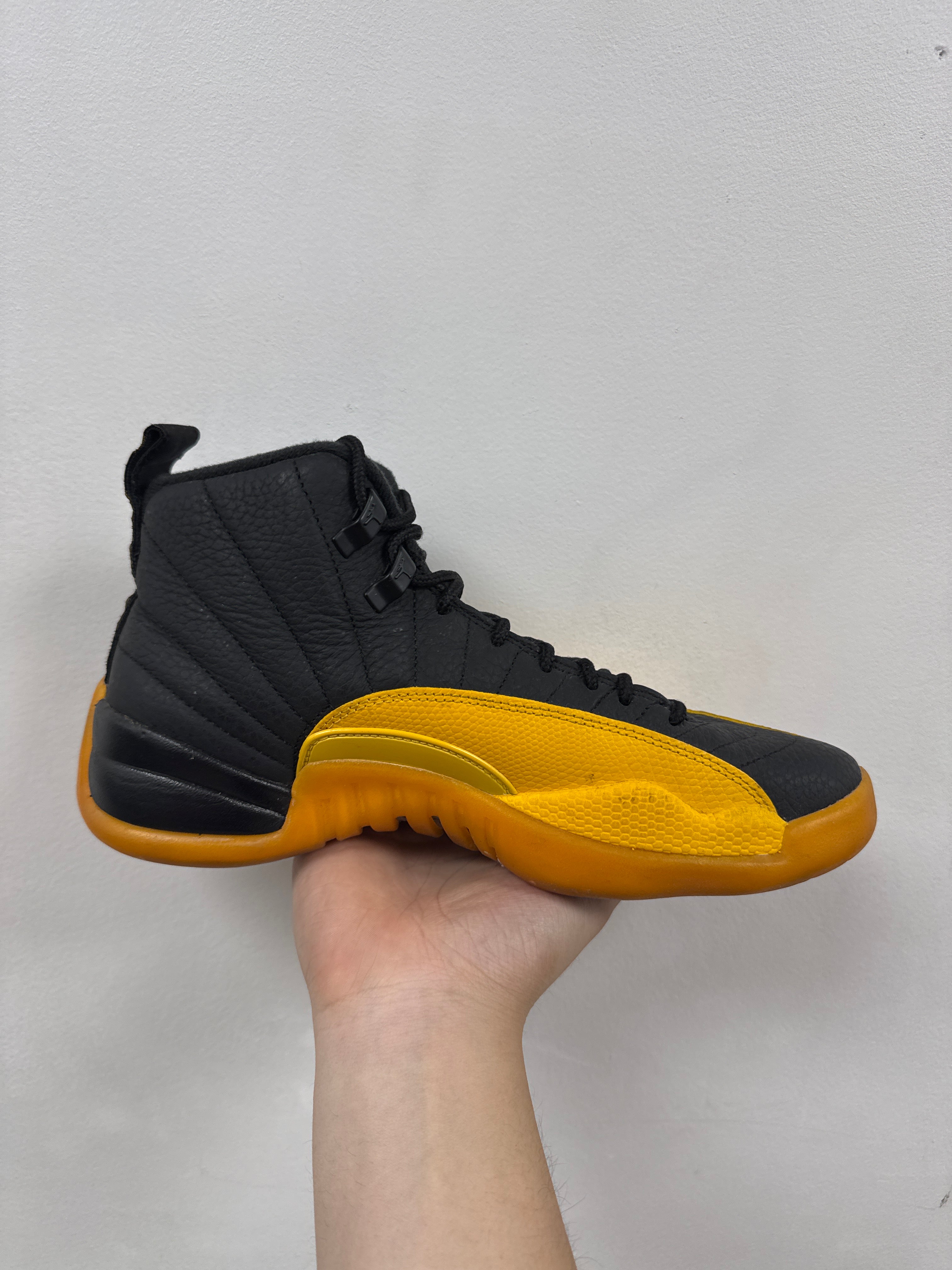 Jordan 12 University Gold Sneakers
