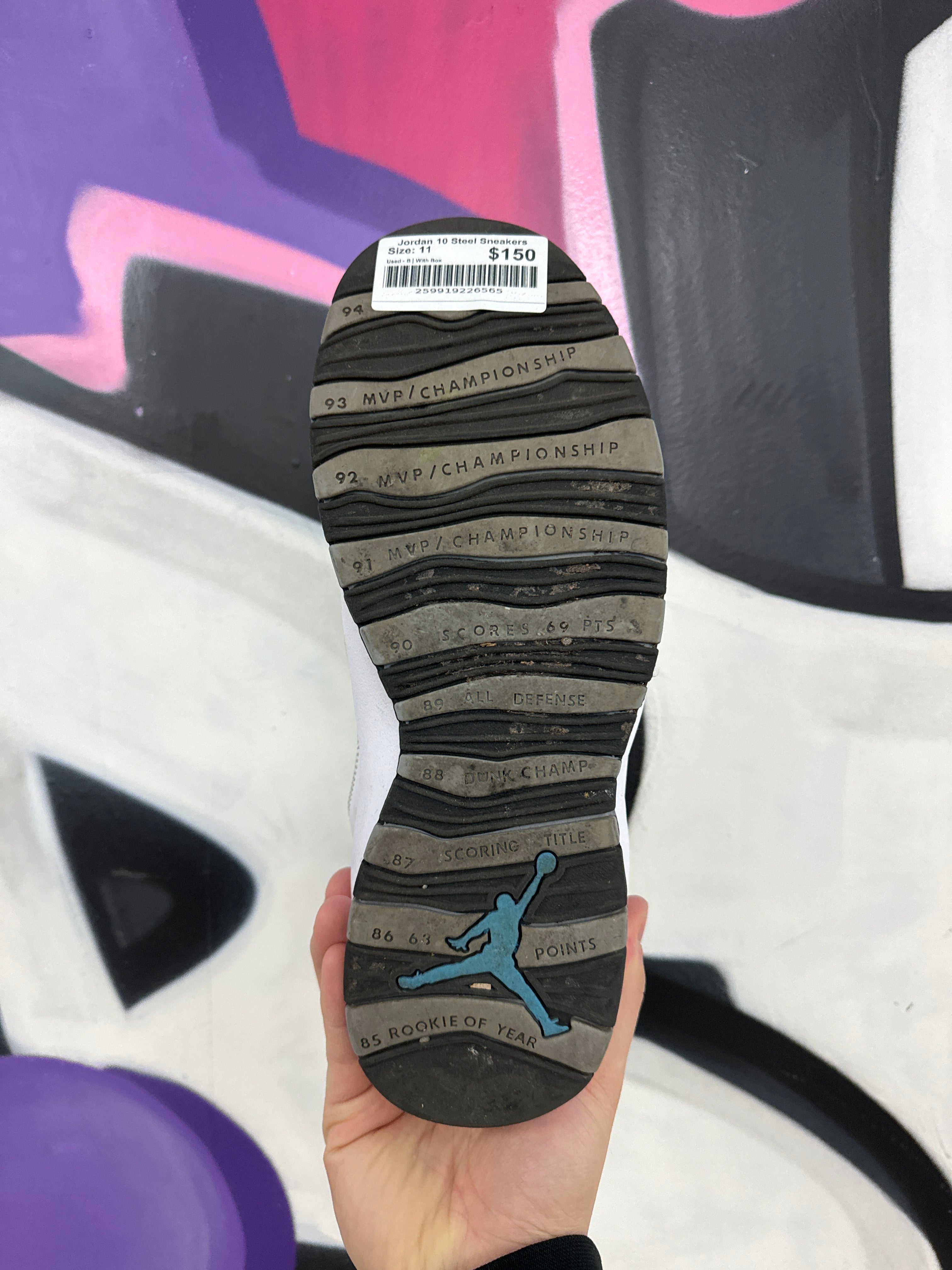 Jordan 10 Steel Sneakers