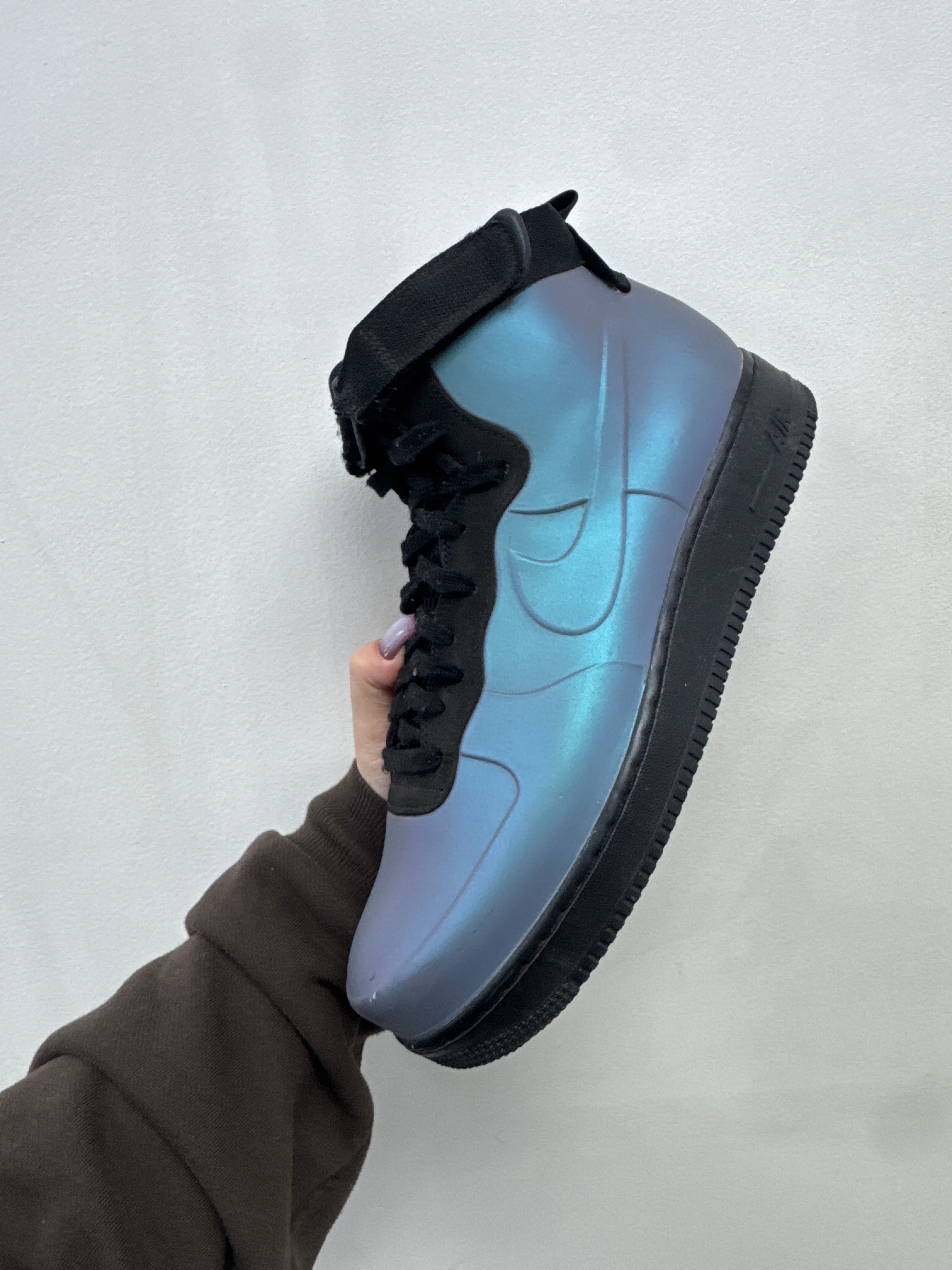 Nike AF1 Foamposite Cup Light Carbon Sneakers