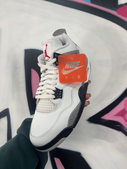 Jordan 4 White Cement New 12.5 With Box