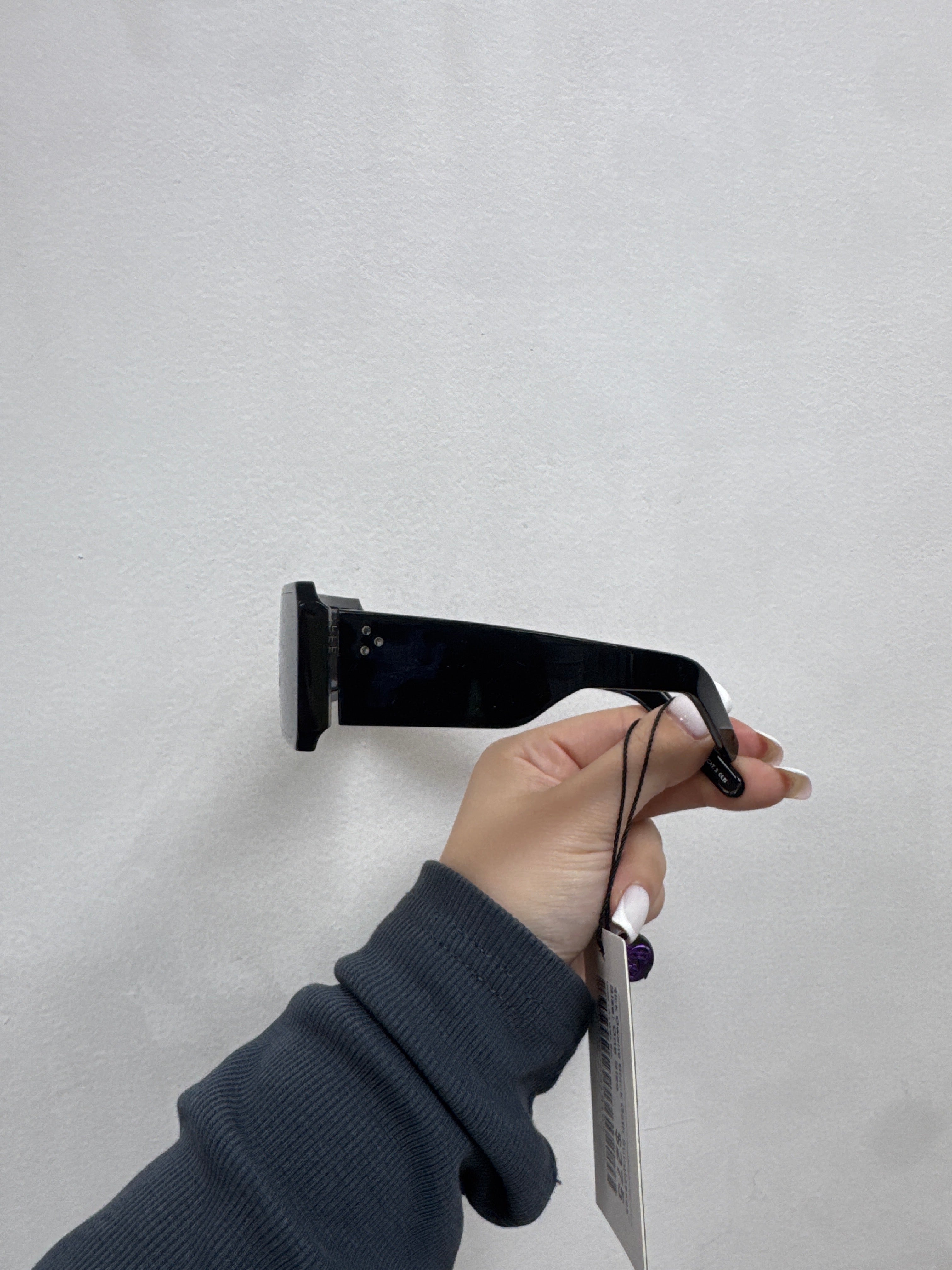 Rick Owens Black Geth Sunglasses