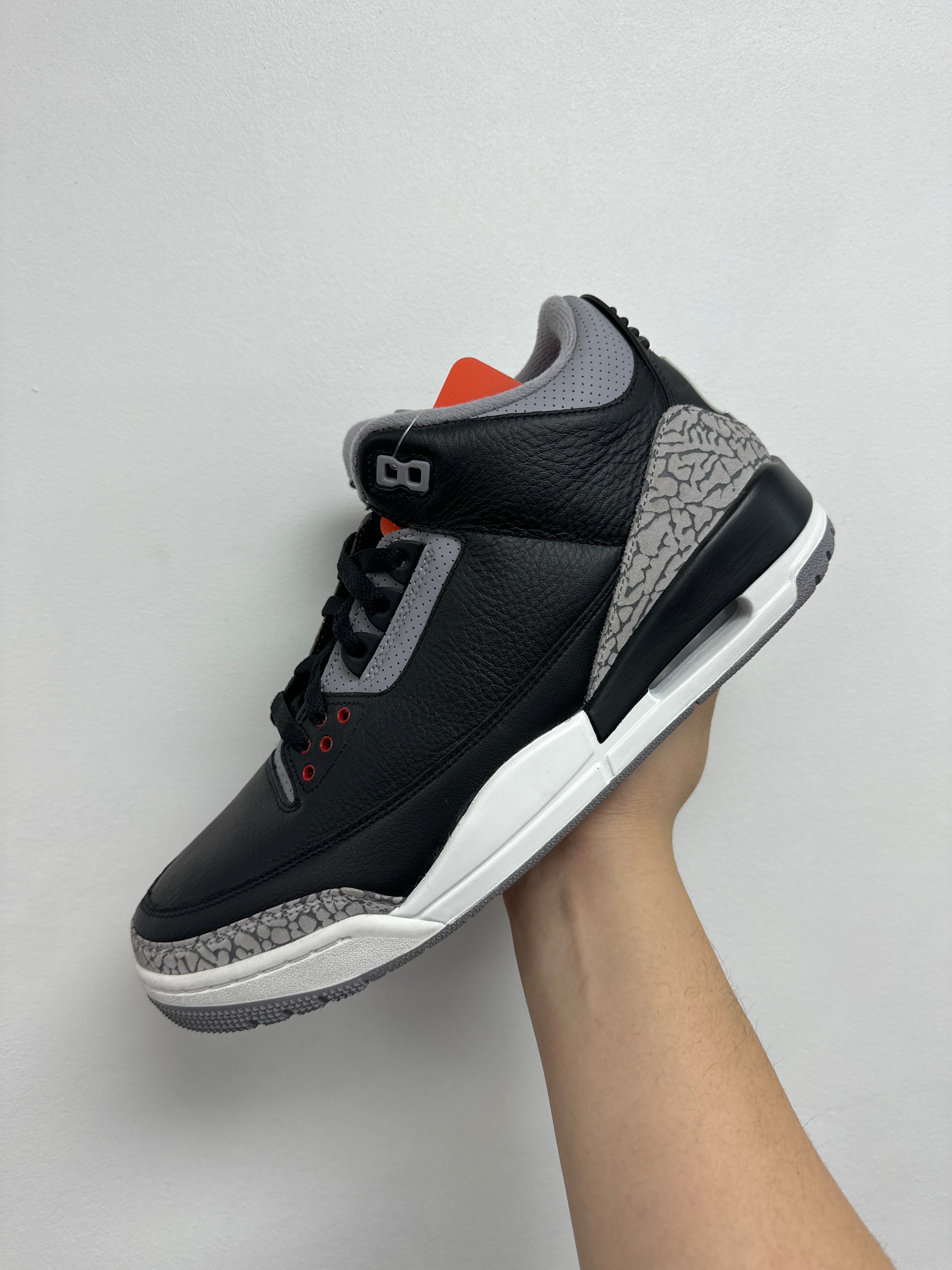 Jordan 3 Black Cement New 11 With Box