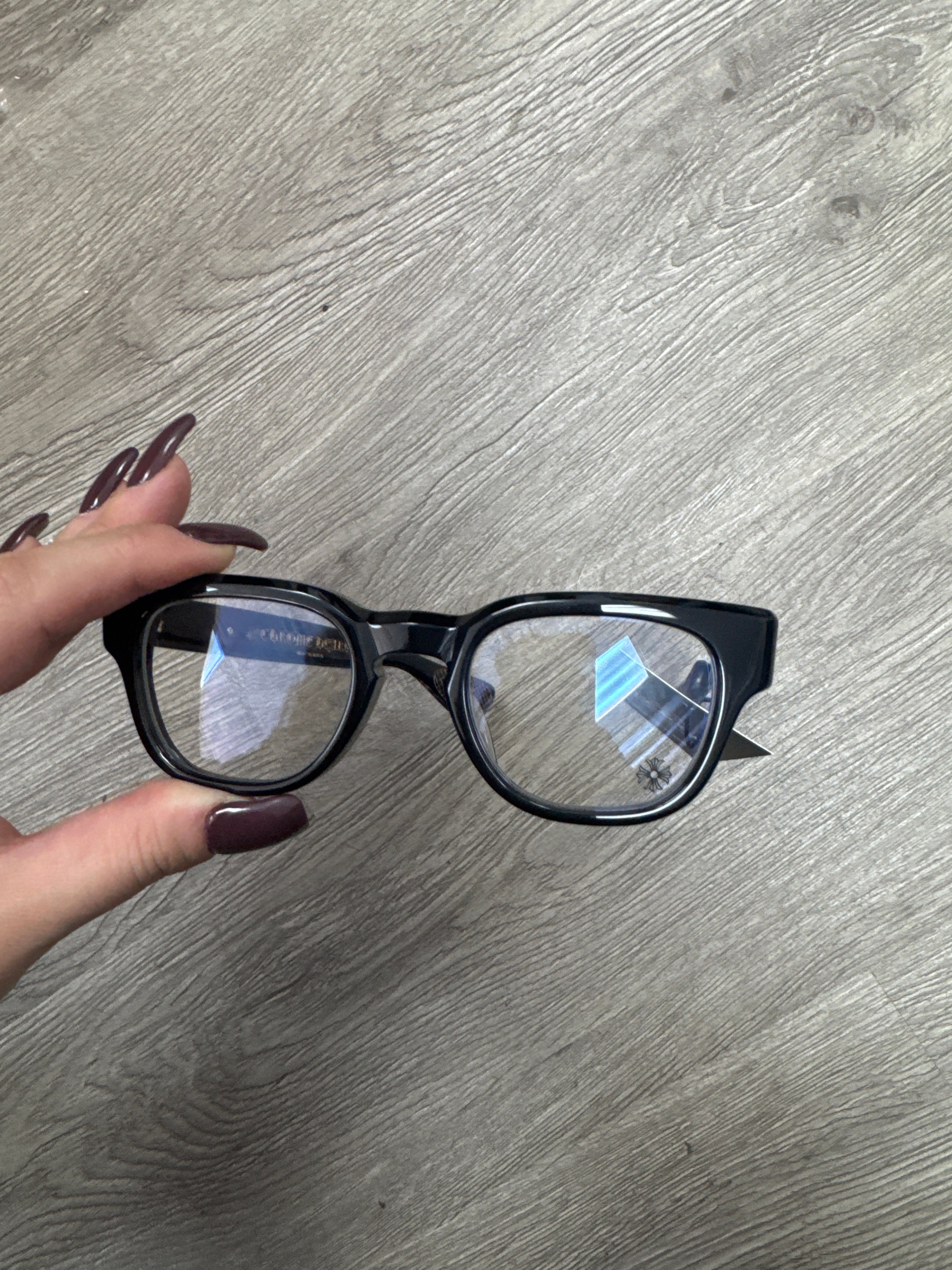 Chrome Hearts Black Gold 18K Cuntvoluted Glasses