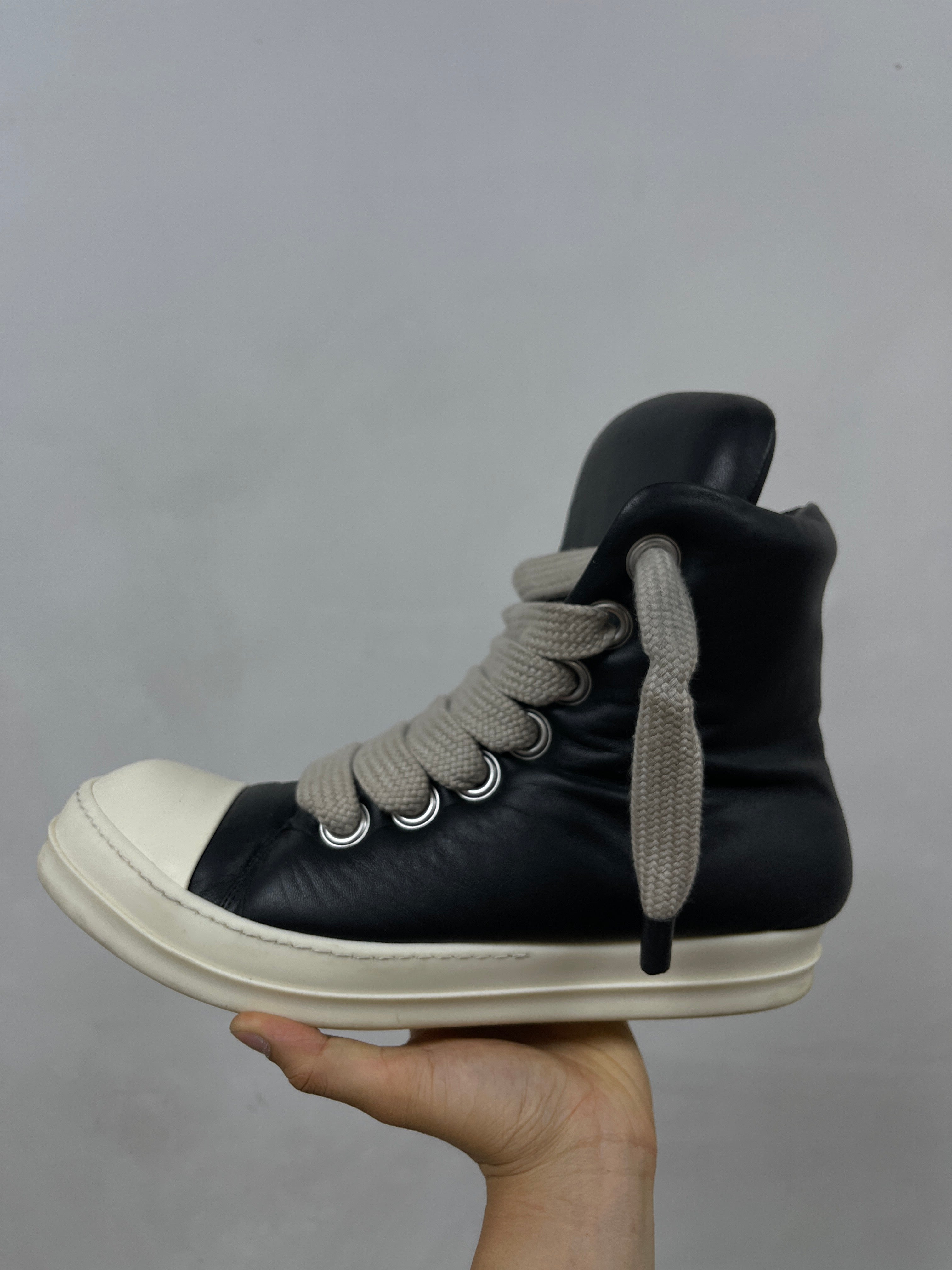 Rick Owens Jumbo Lace Puff Sneakers