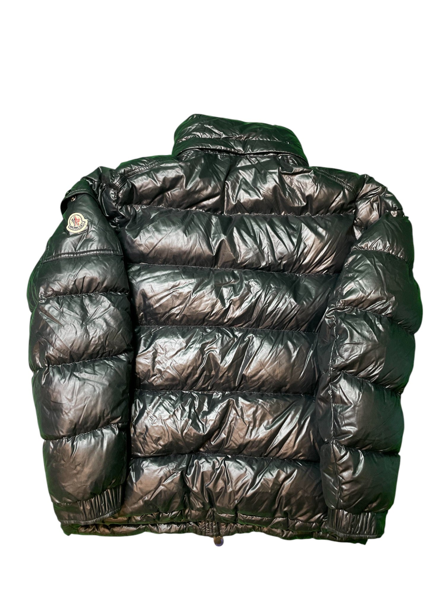 Moncler "Maya" Black Puffer Coat