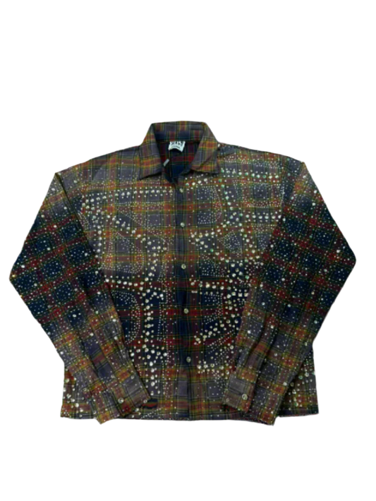 VALE Purple Fever Flannel Button Down Shirt