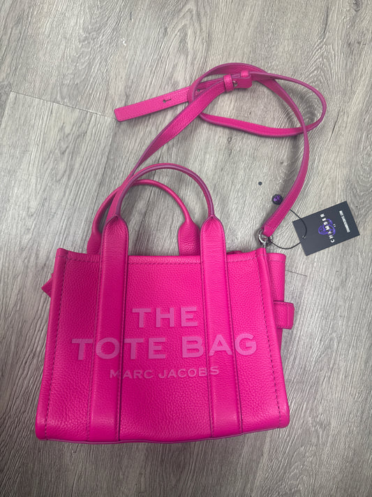Marc Jacobs Tote Bag Hot Pink Leather Used