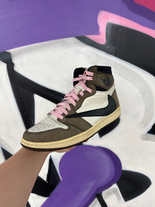 Jordan 1 Travis Scott Mocha Used With Box