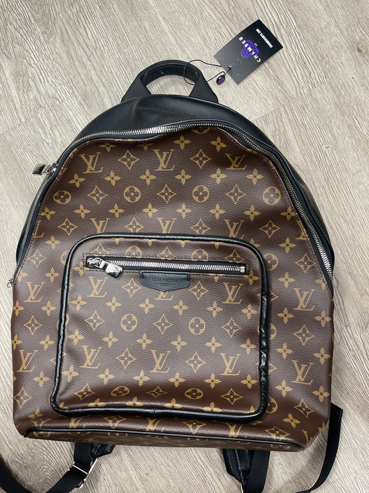 LV Brown Monogram Backpack Lightly Worn