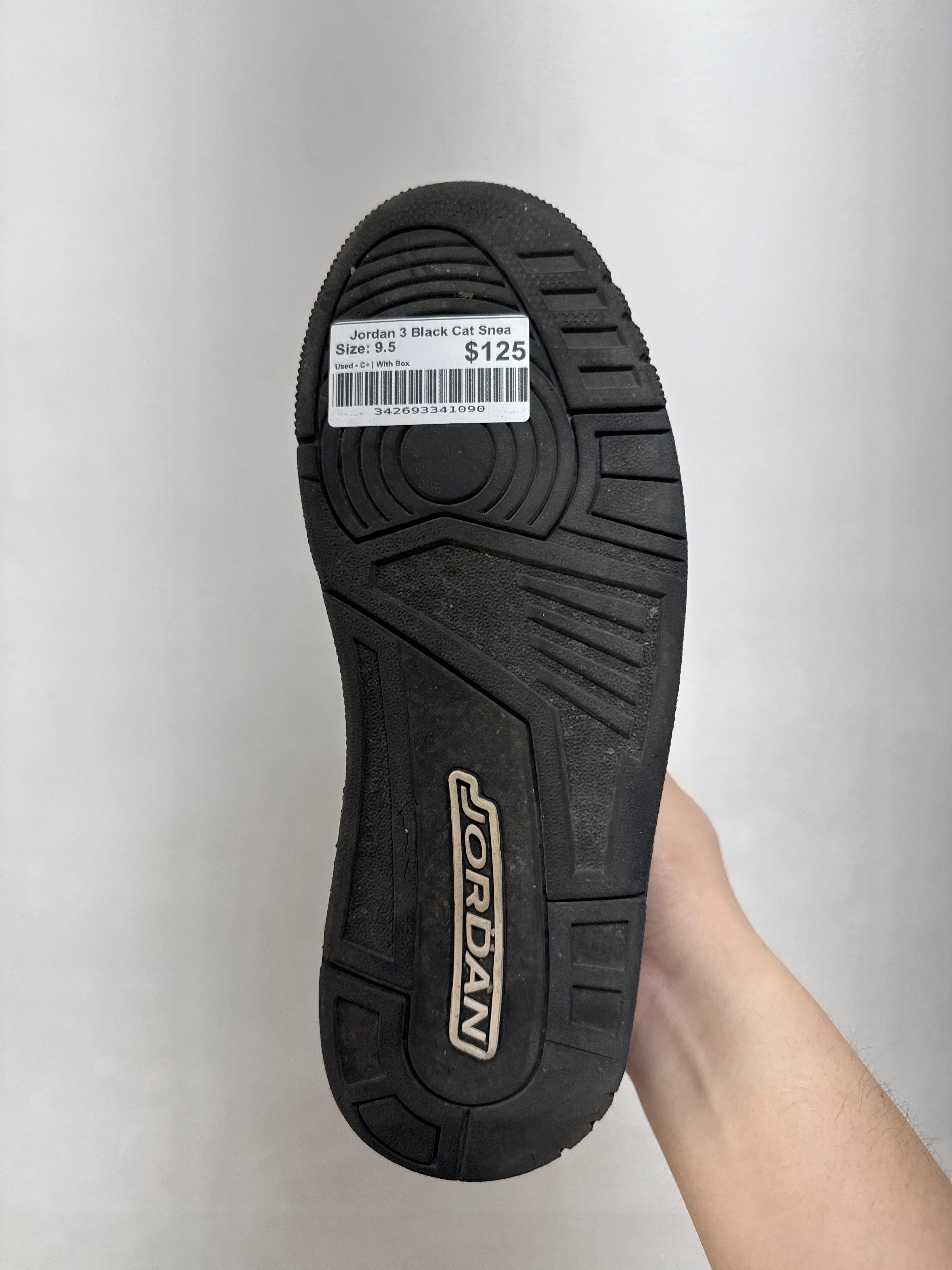 Jordan 3 Black Cat Sneakers