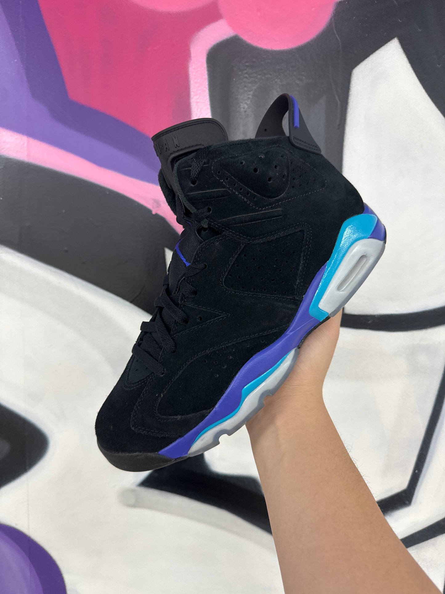 Jordan 6 Aqua Sneakers