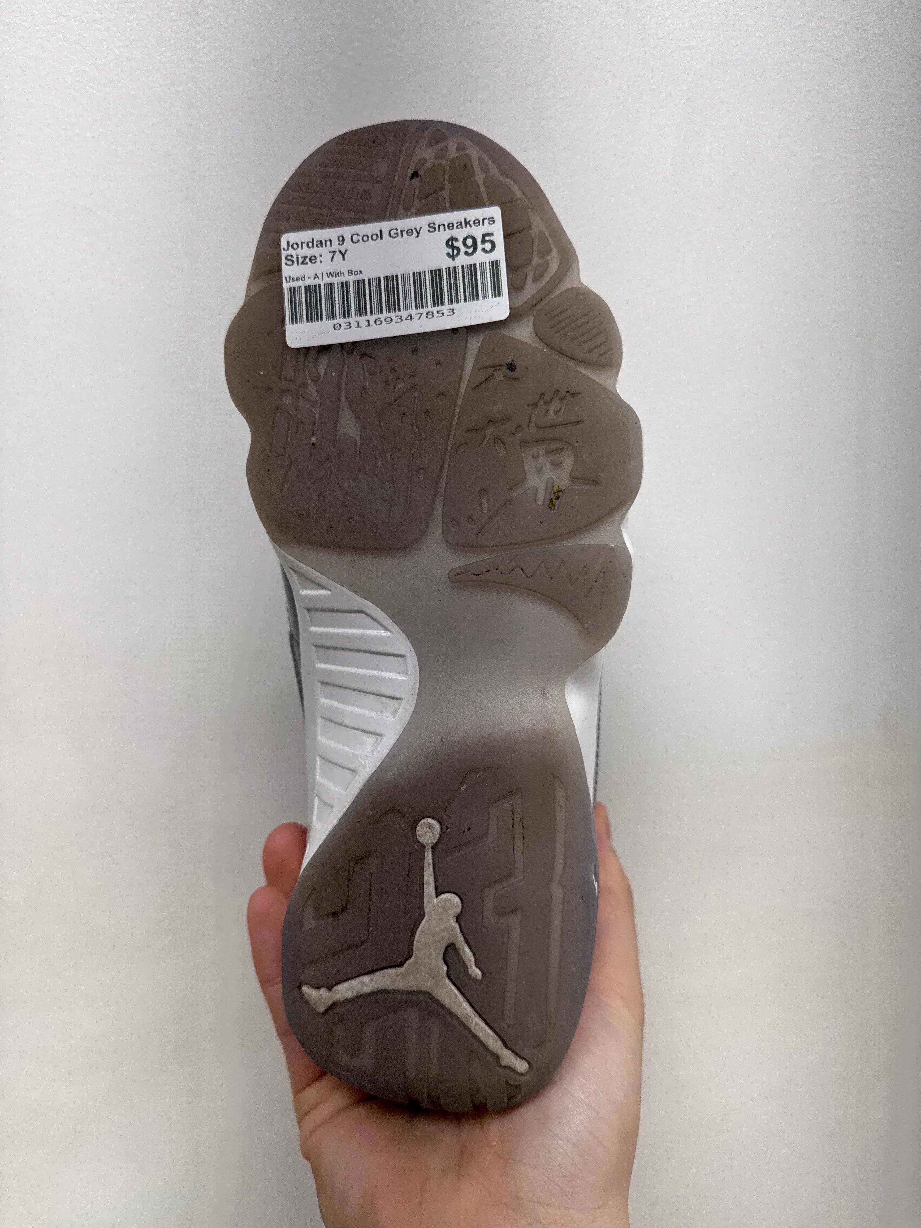 Jordan 9 Cool Grey Sneakers