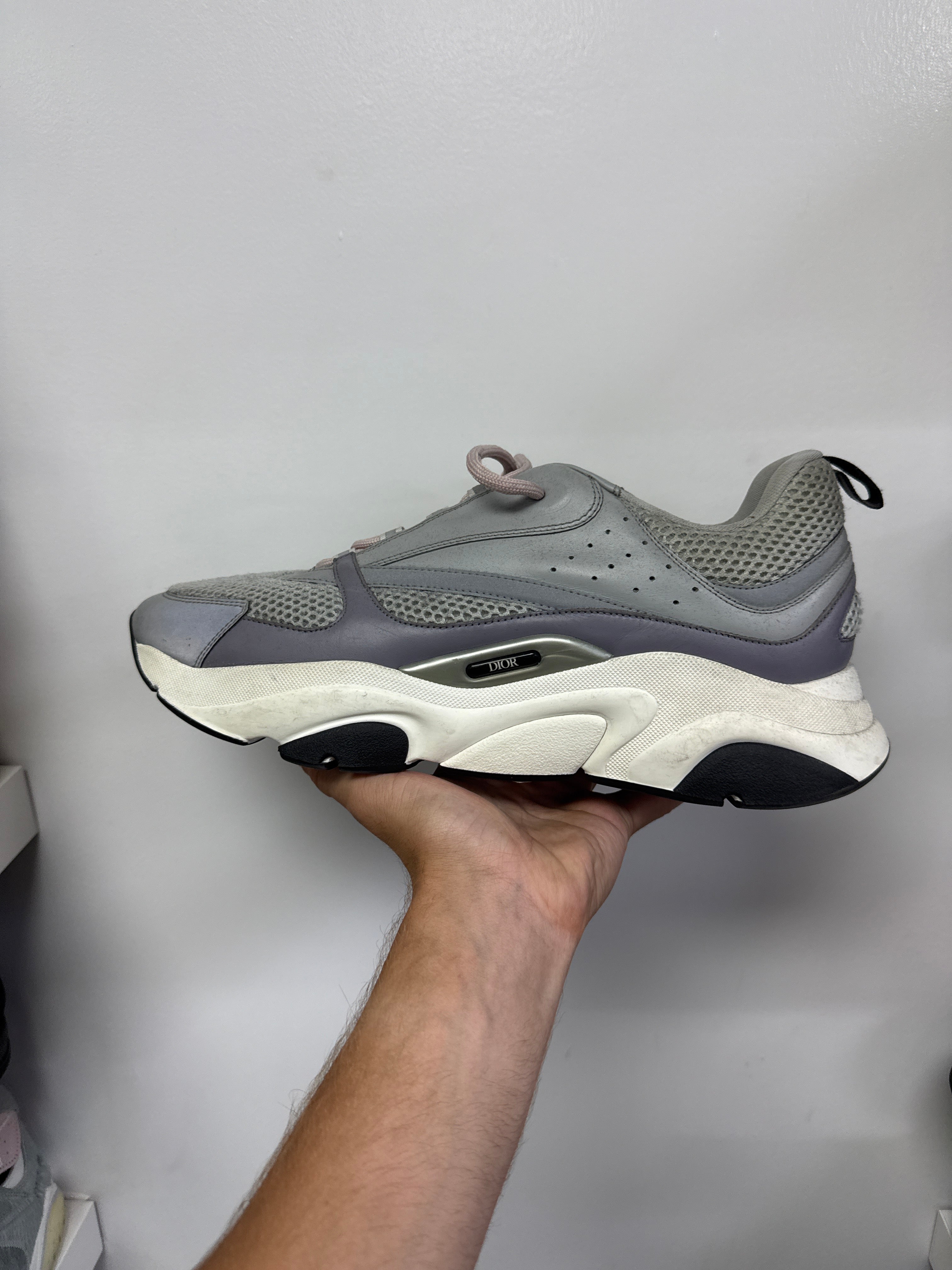 Dior B22 Grey Violet (No Insoles) Used 48 (US 15) No Box