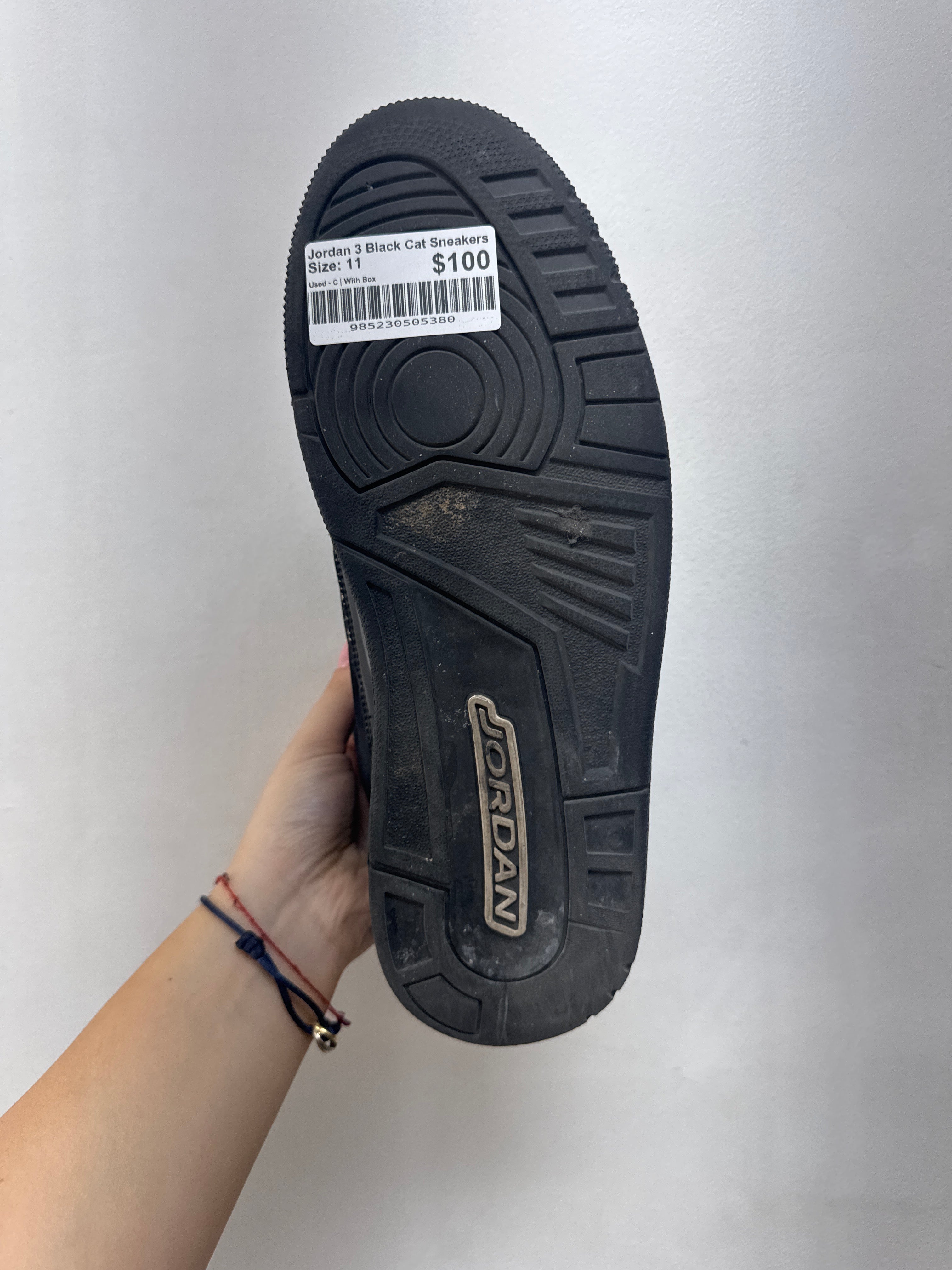 Jordan 3 Black Cat Sneakers