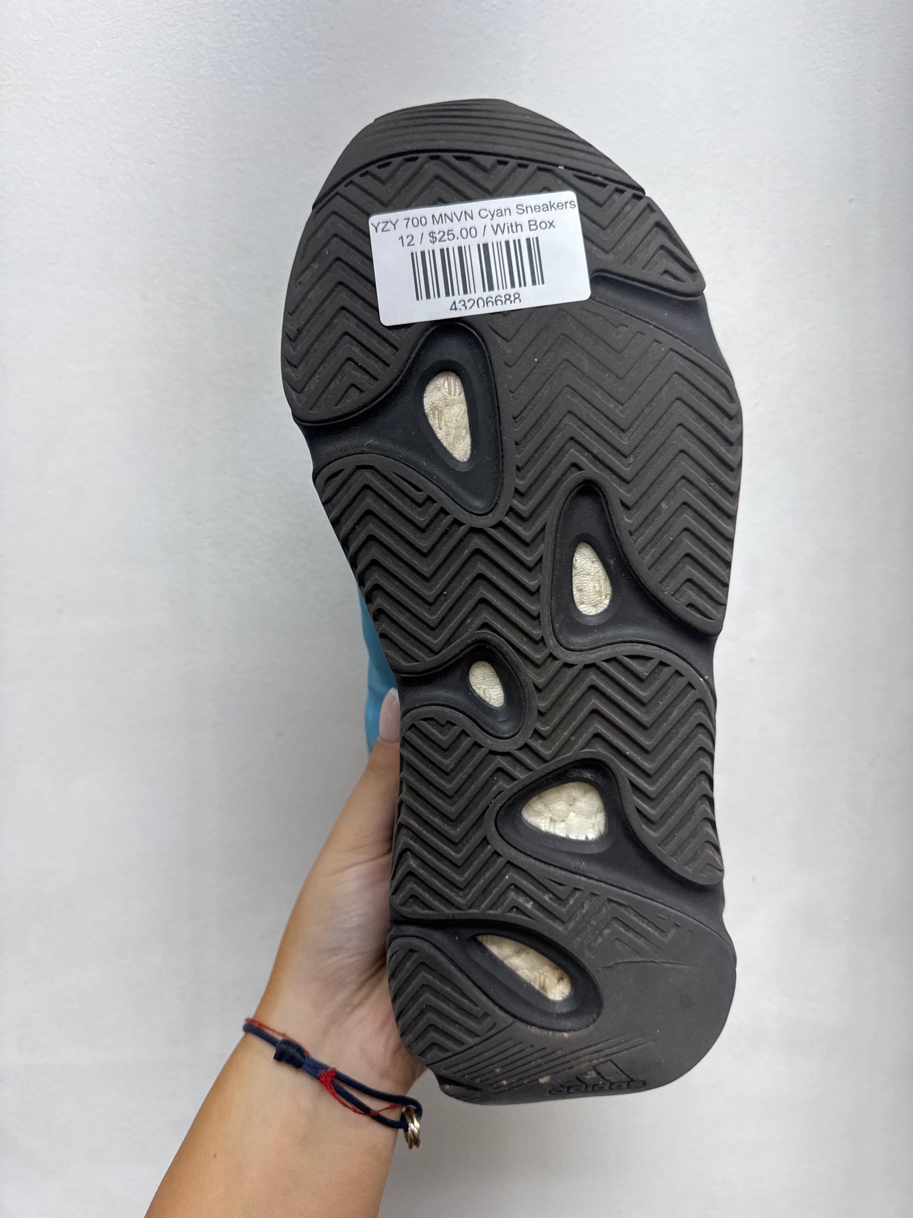 YZY 700 MNVN Cyan Sneakers