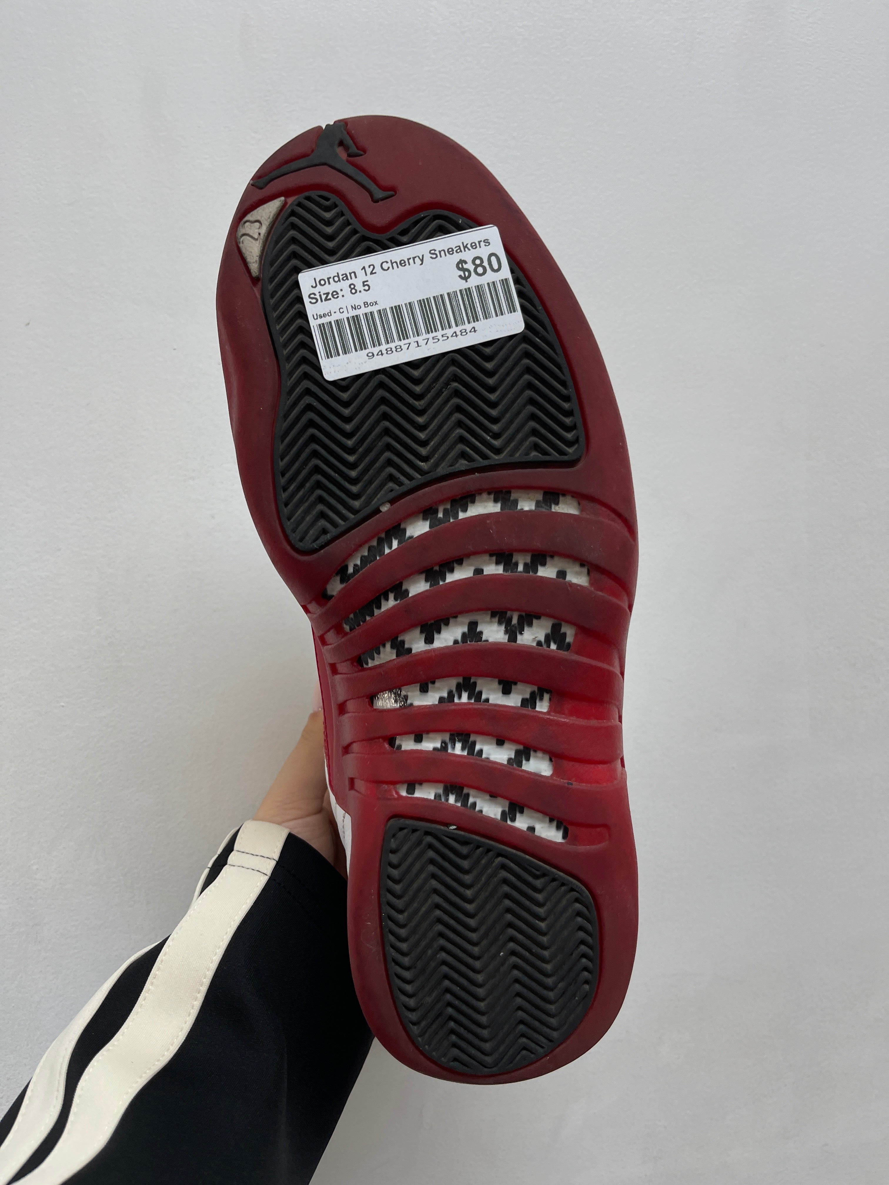 Jordan 12 Cherry Sneakers