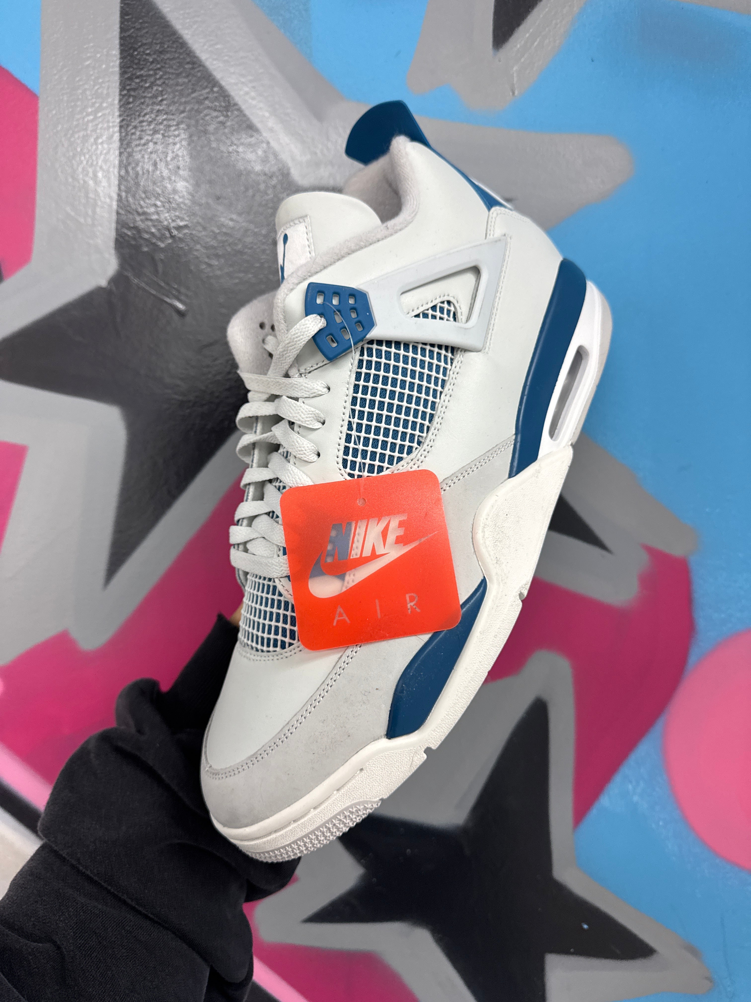 Jordan 4 Military Blue New 15 With Box (A)