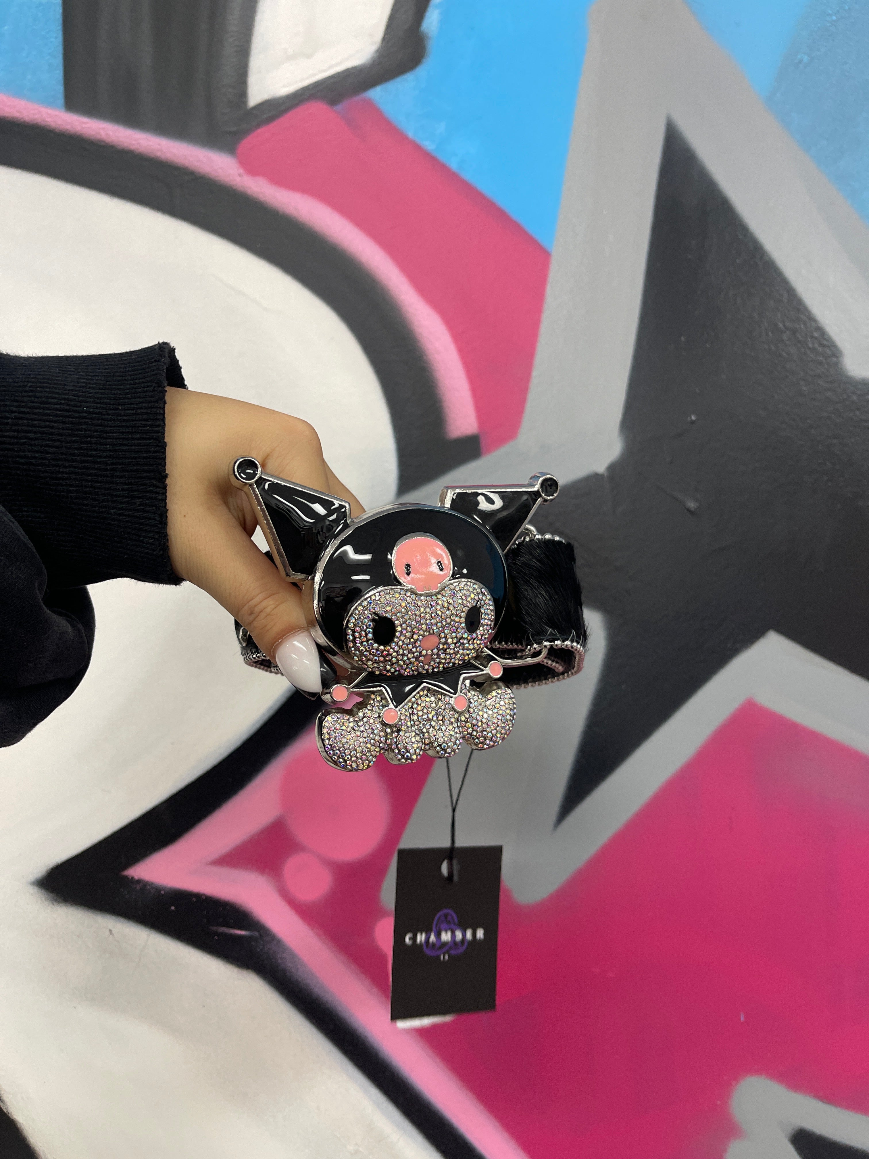 Stolen Arts Belt Black Hello Kitty Used Os N/A