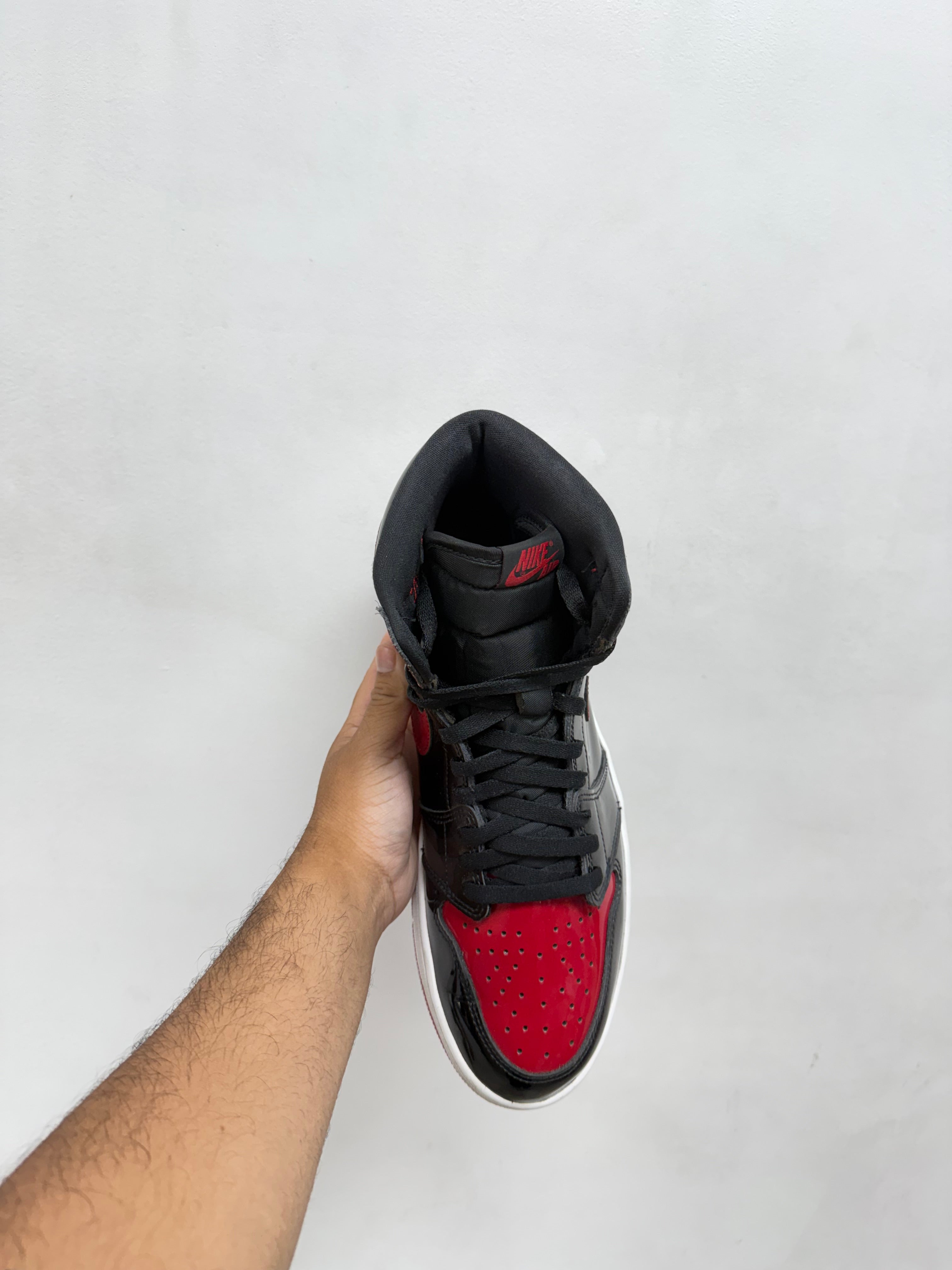 Jordan 1 Patent Bred Sneakers