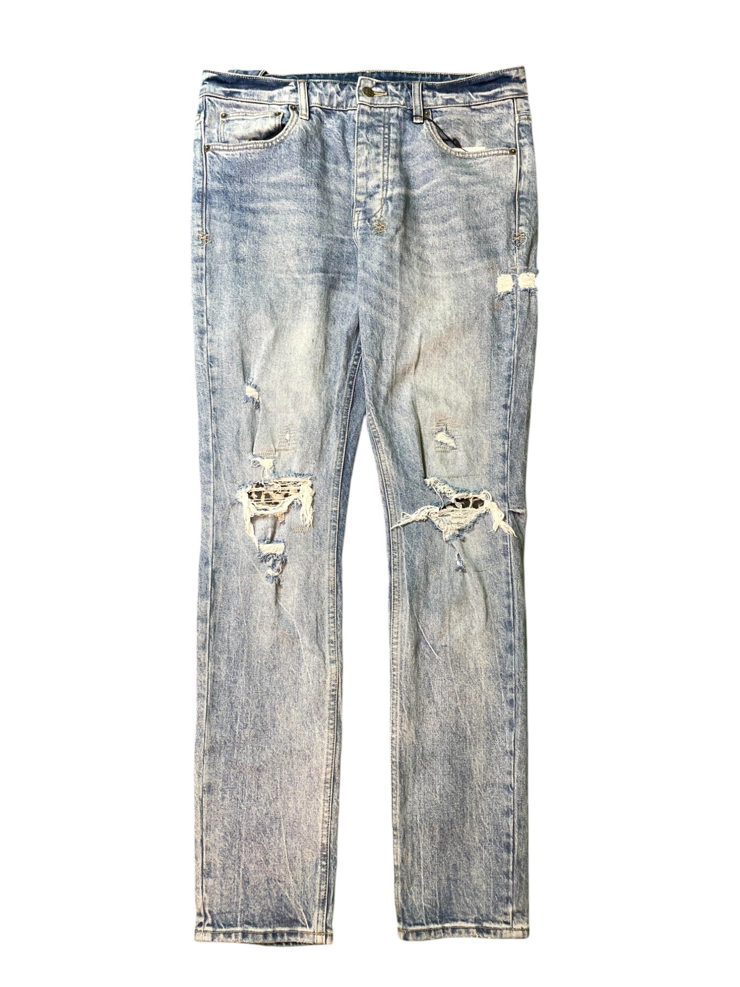 Ksubi Ripped Light Wash Jeans