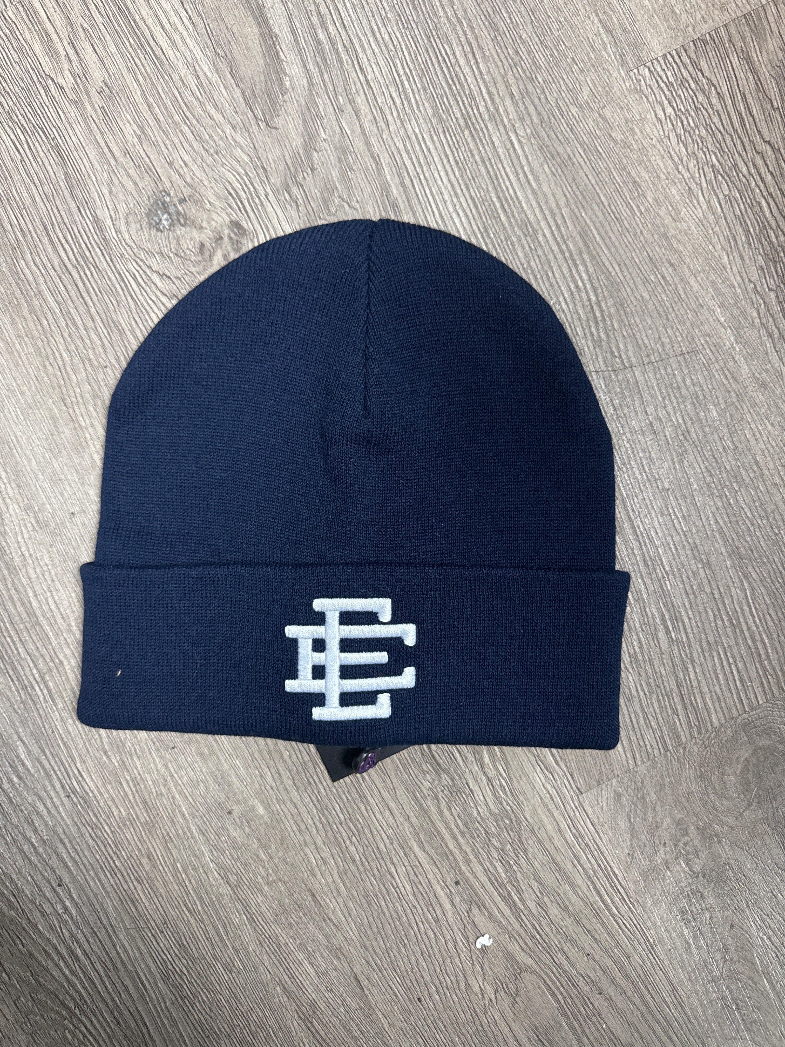 Eric Emanuel EE Core Logo Navy Beanie