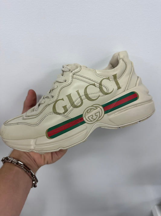 Gucci Rython Classic Logo US 4.5 Used