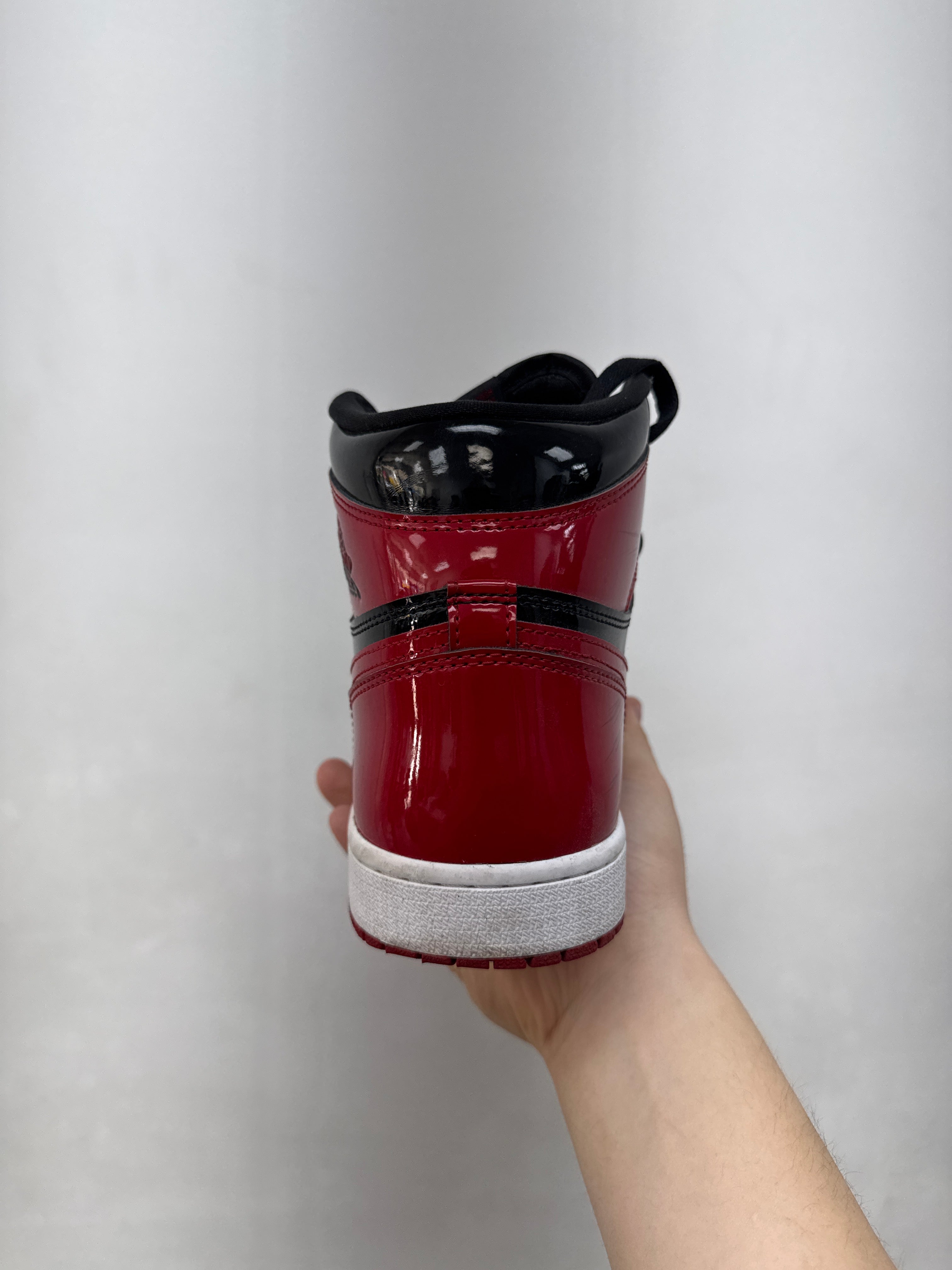 Jordan 1 Patent Bred Sneakers