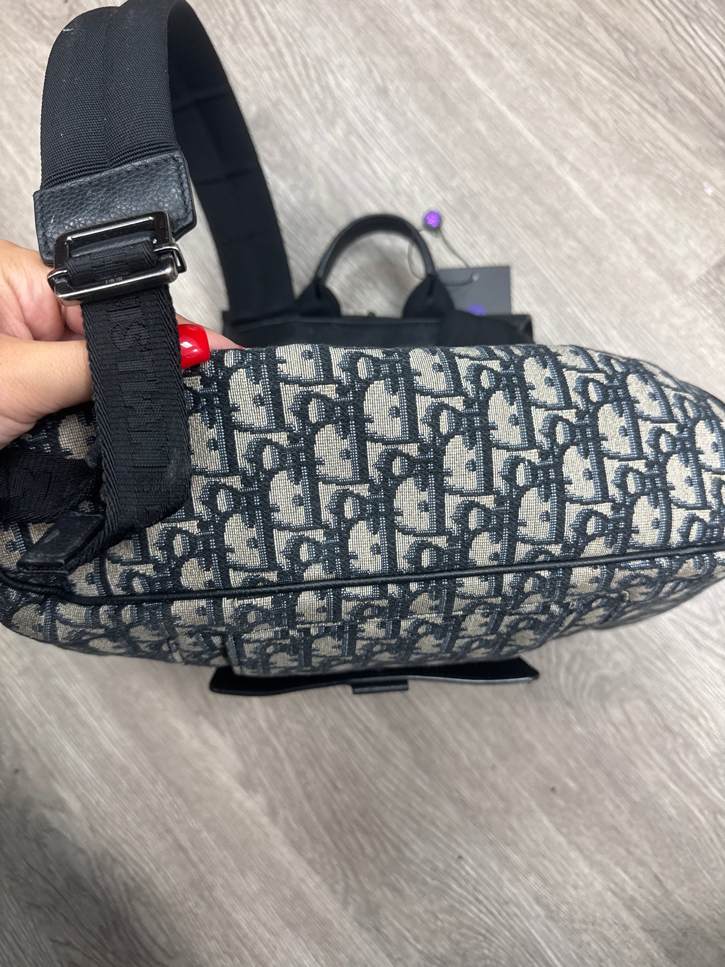 Dior Oblique Jacquard Monogram Book Bag